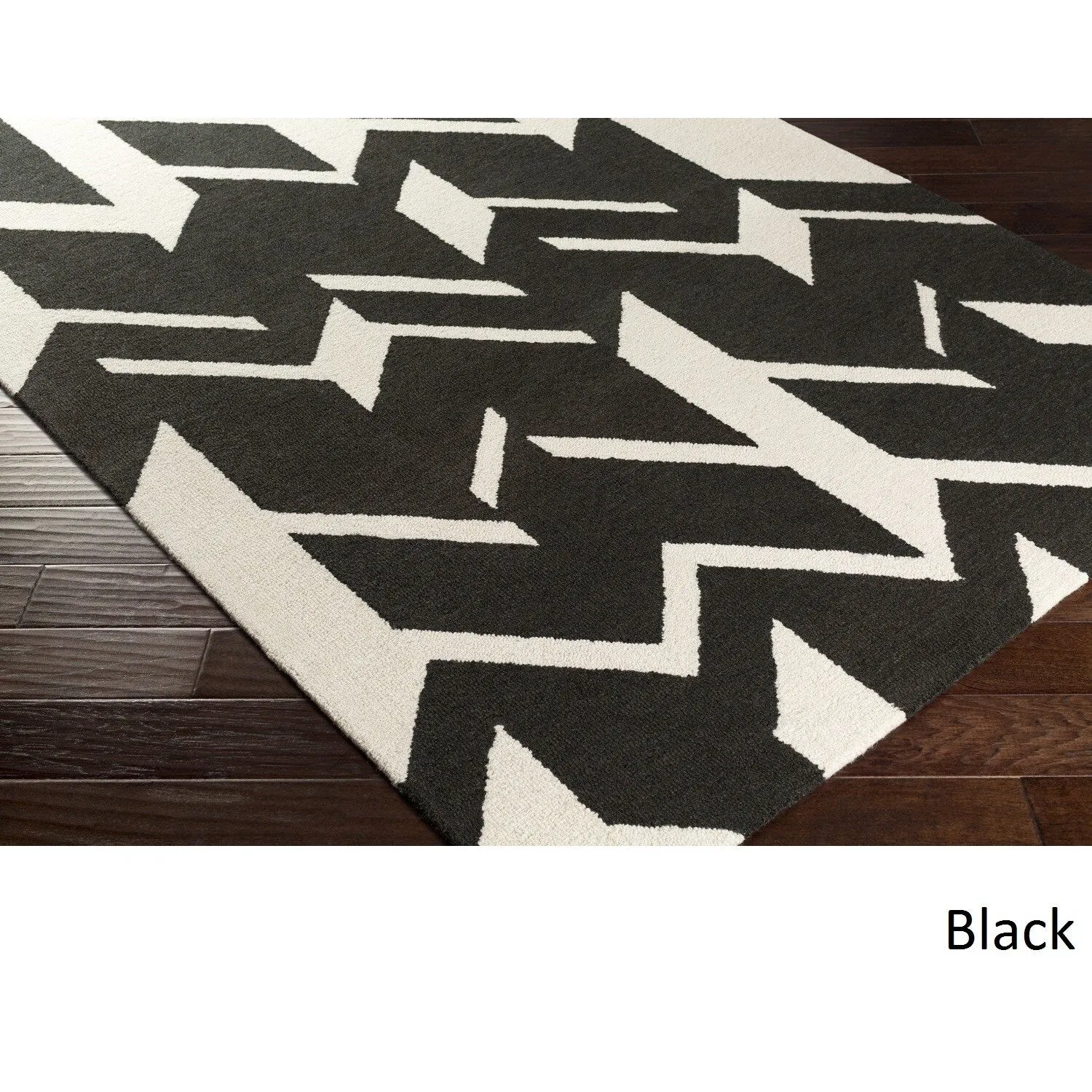 Hand-Tufted Real Wool Rug