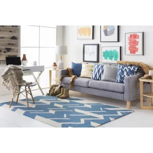 Hand-Tufted Real Wool Rug