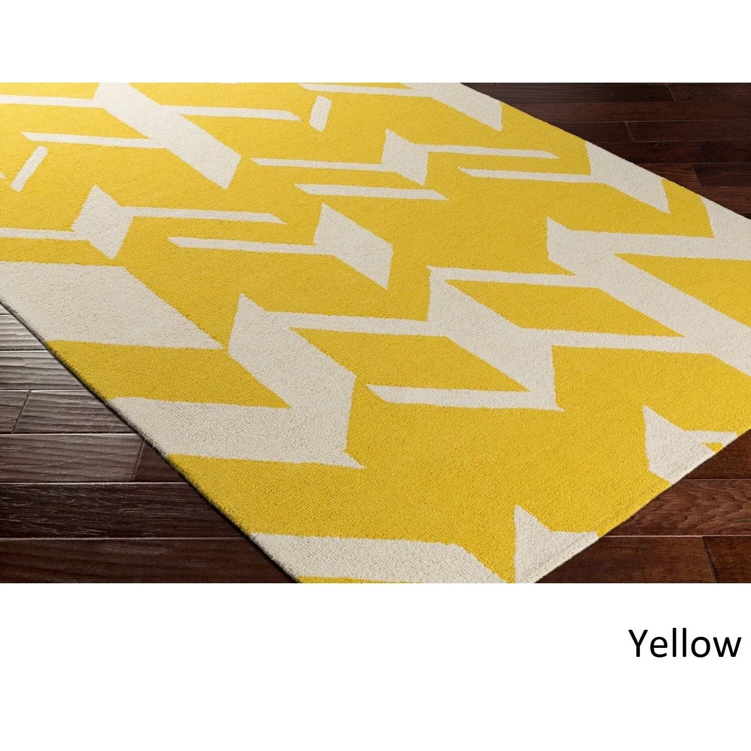 Hand-Tufted Real Wool Rug