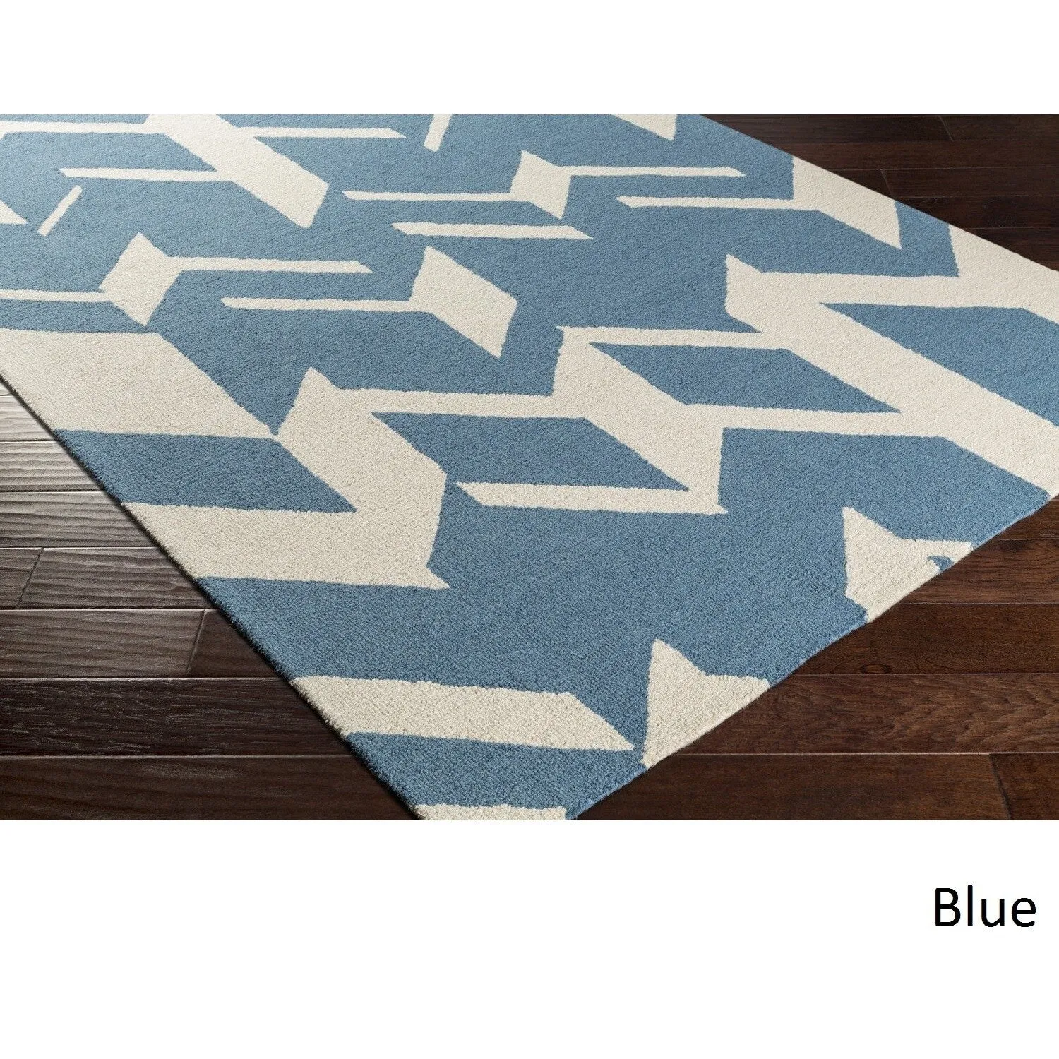 Hand-Tufted Real Wool Rug