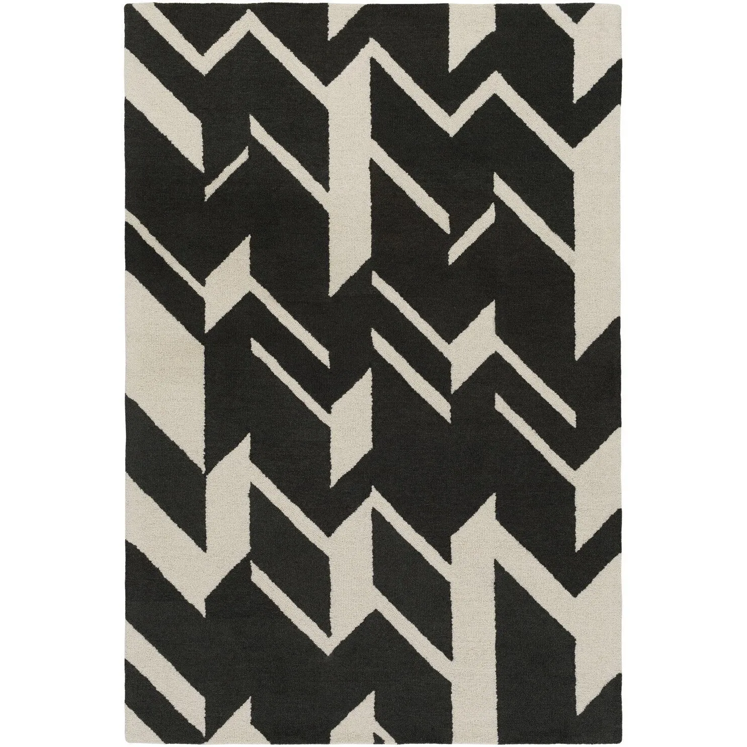 Hand-Tufted Real Wool Rug