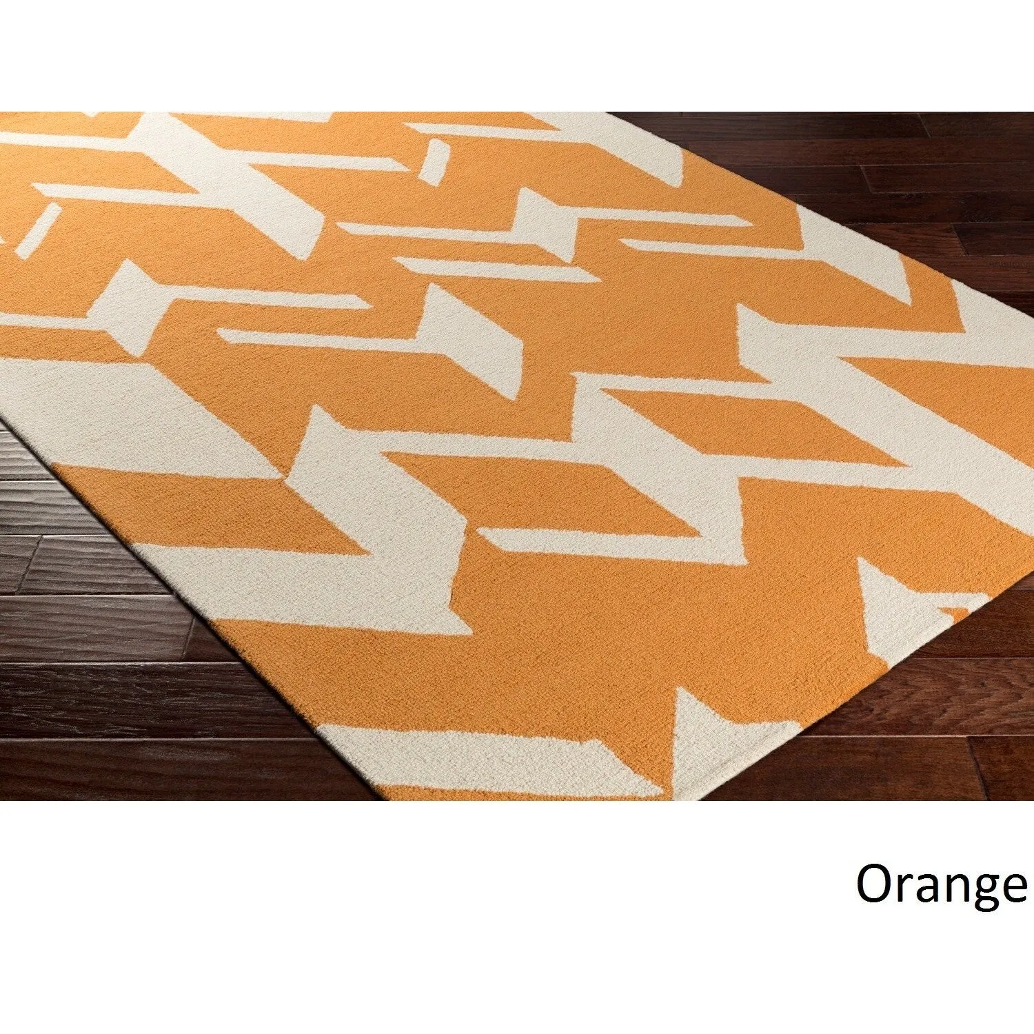 Hand-Tufted Real Wool Rug