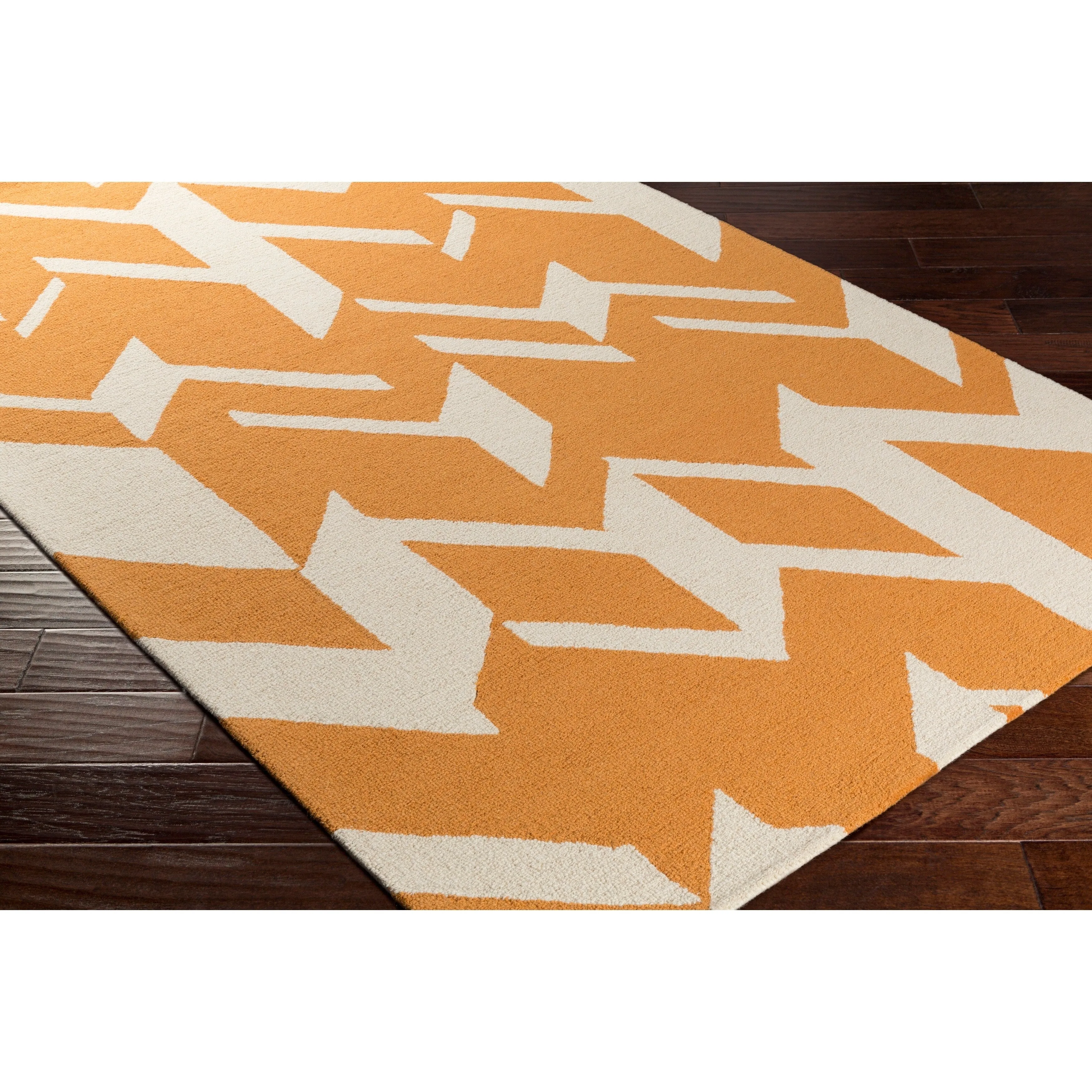 Hand-Tufted Real Wool Rug