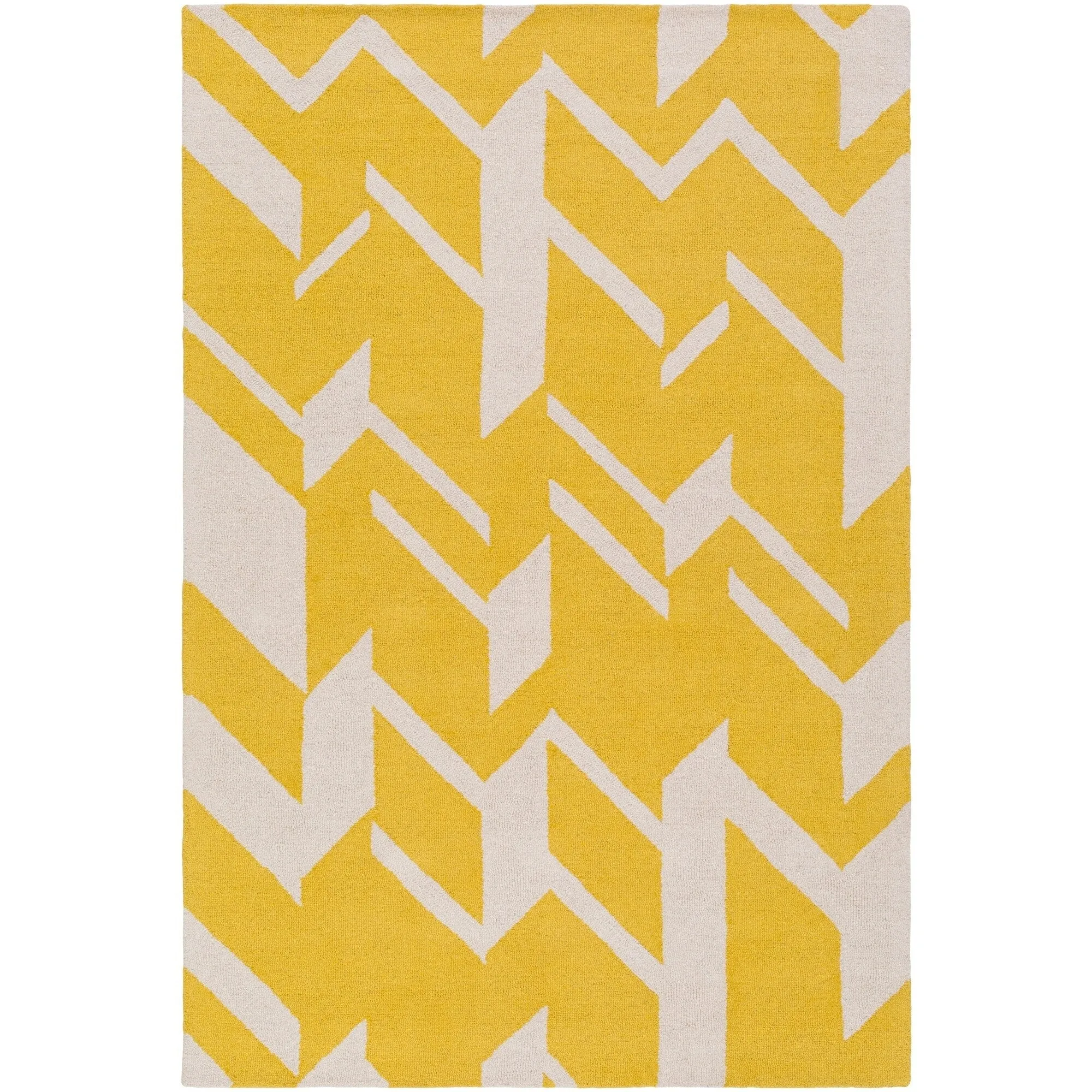 Hand-Tufted Real Wool Rug