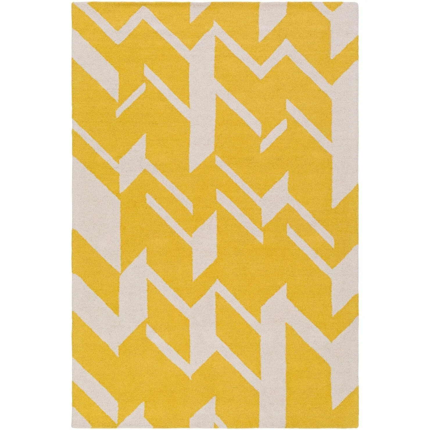 Hand-Tufted Real Wool Rug