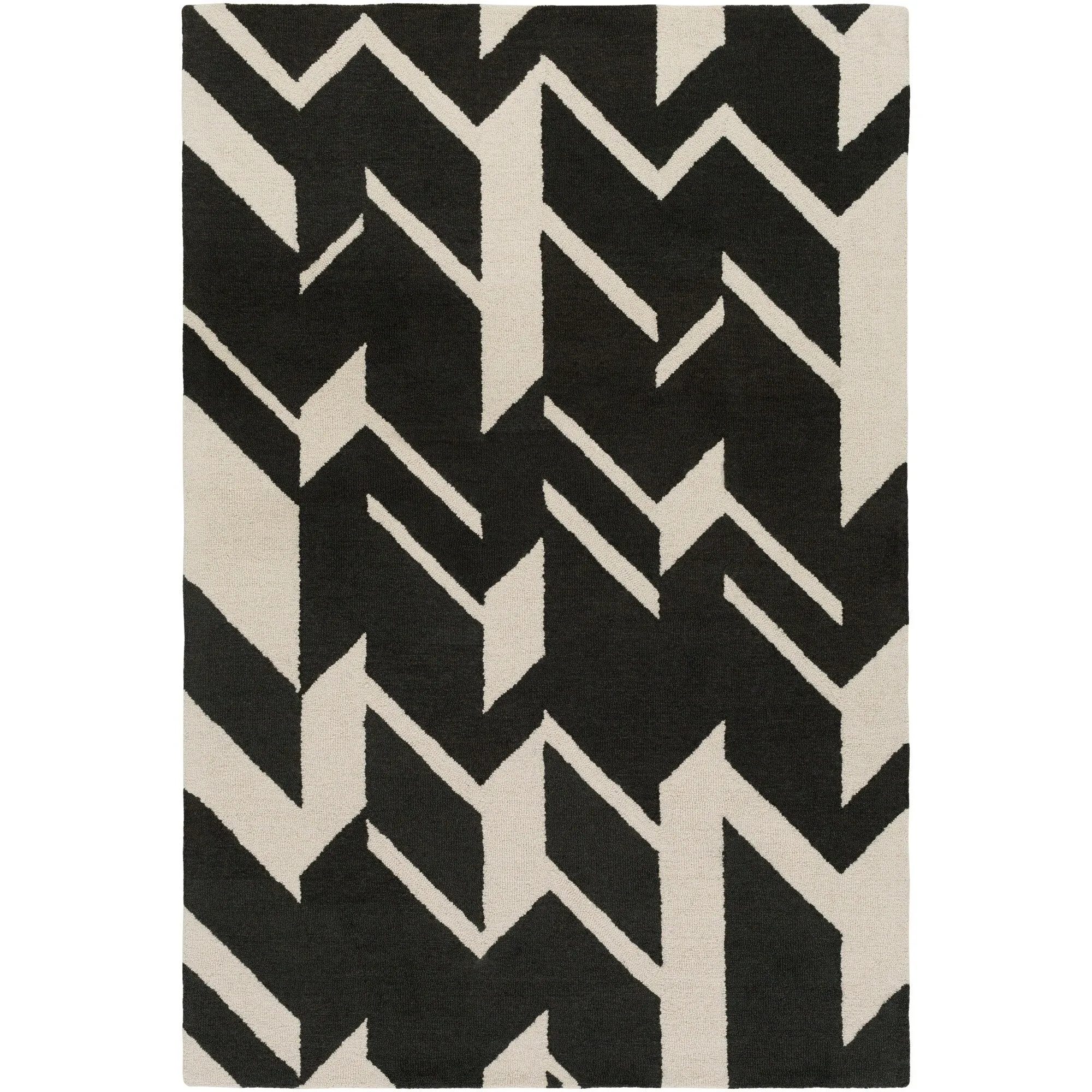Hand-Tufted Real Wool Rug