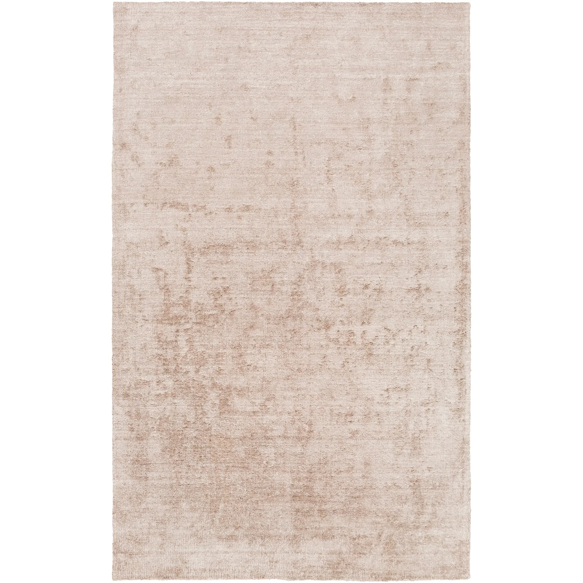 Hand-woven Dan Solid Viscose Area Rug