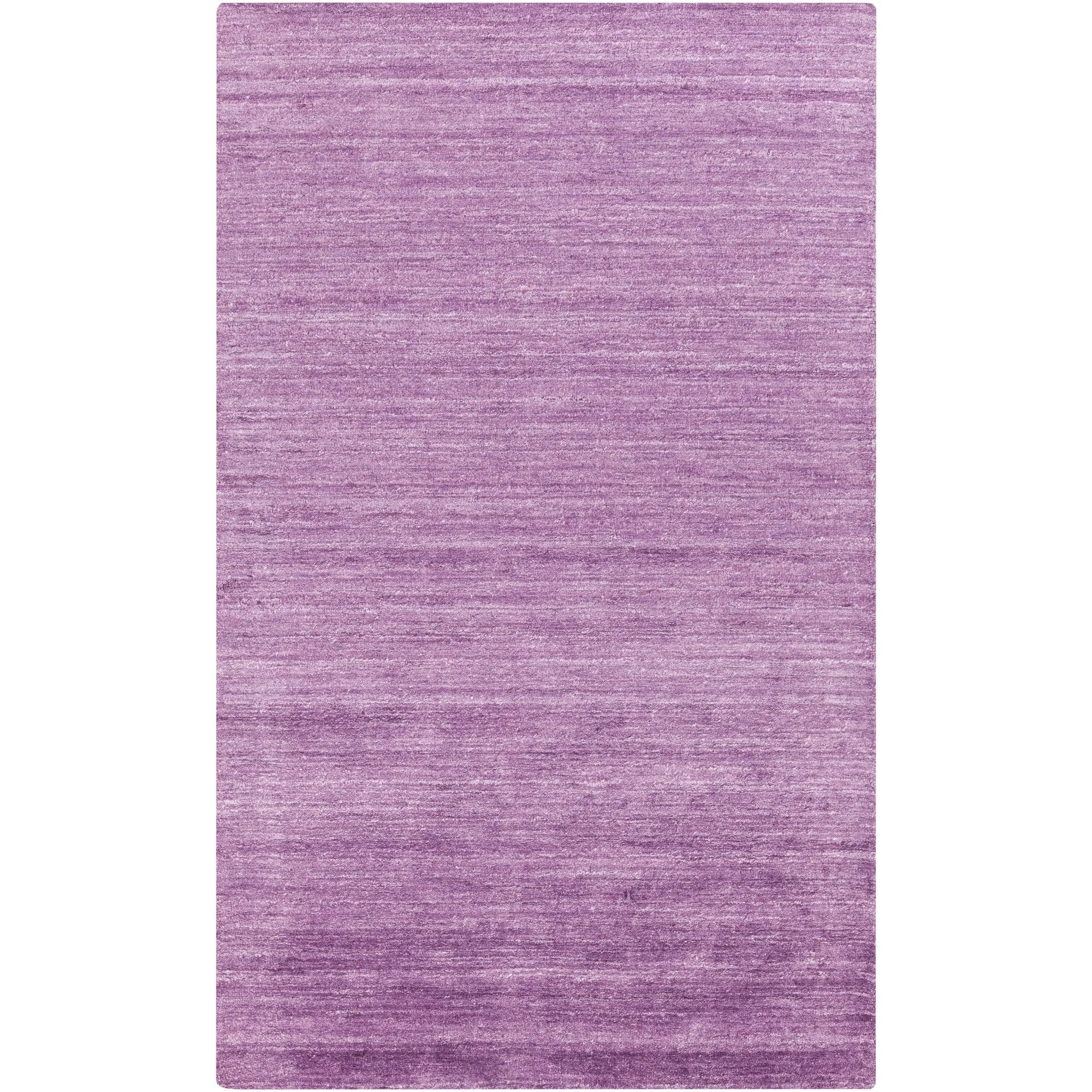 Hand-woven Dan Solid Viscose Area Rug