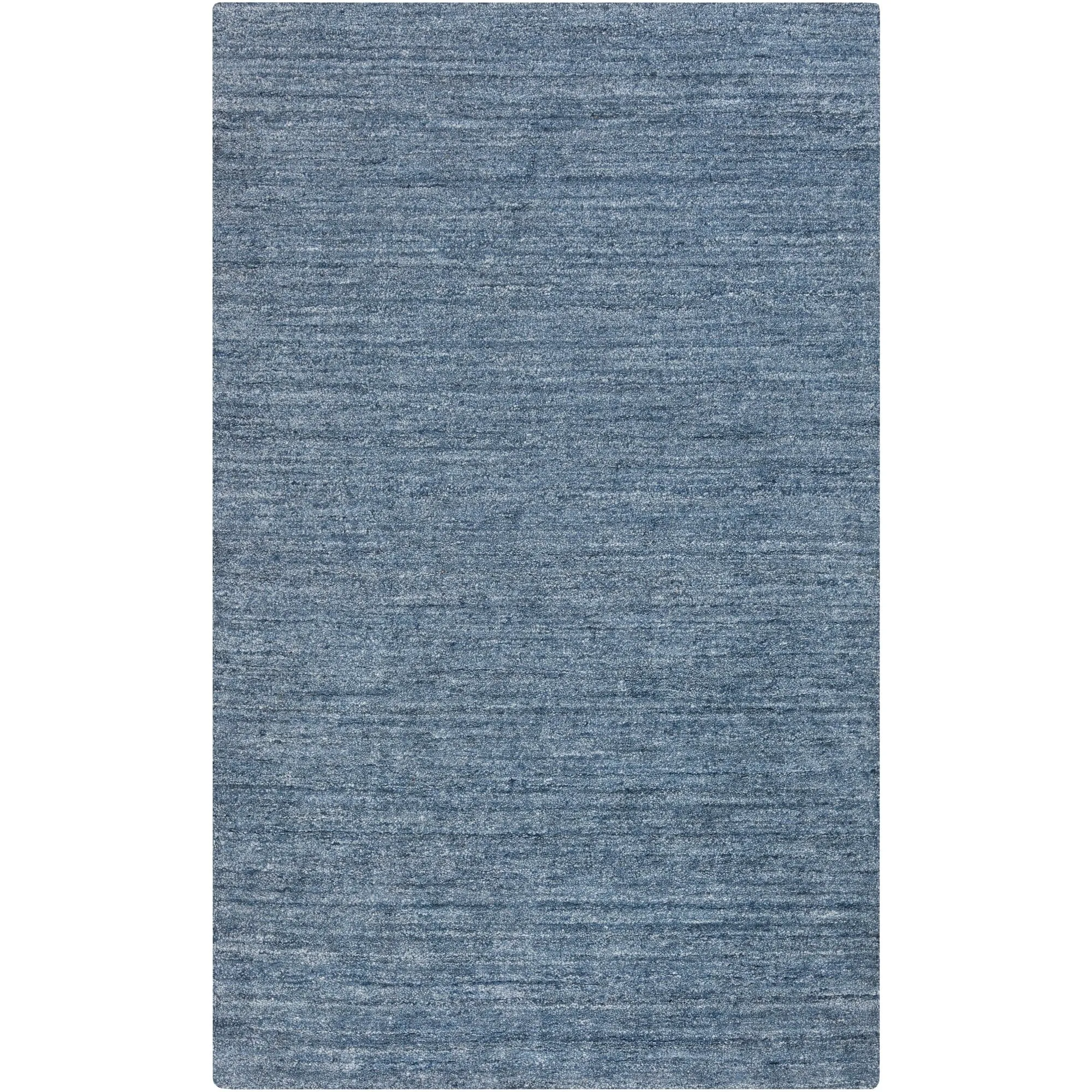 Hand-woven Dan Solid Viscose Area Rug