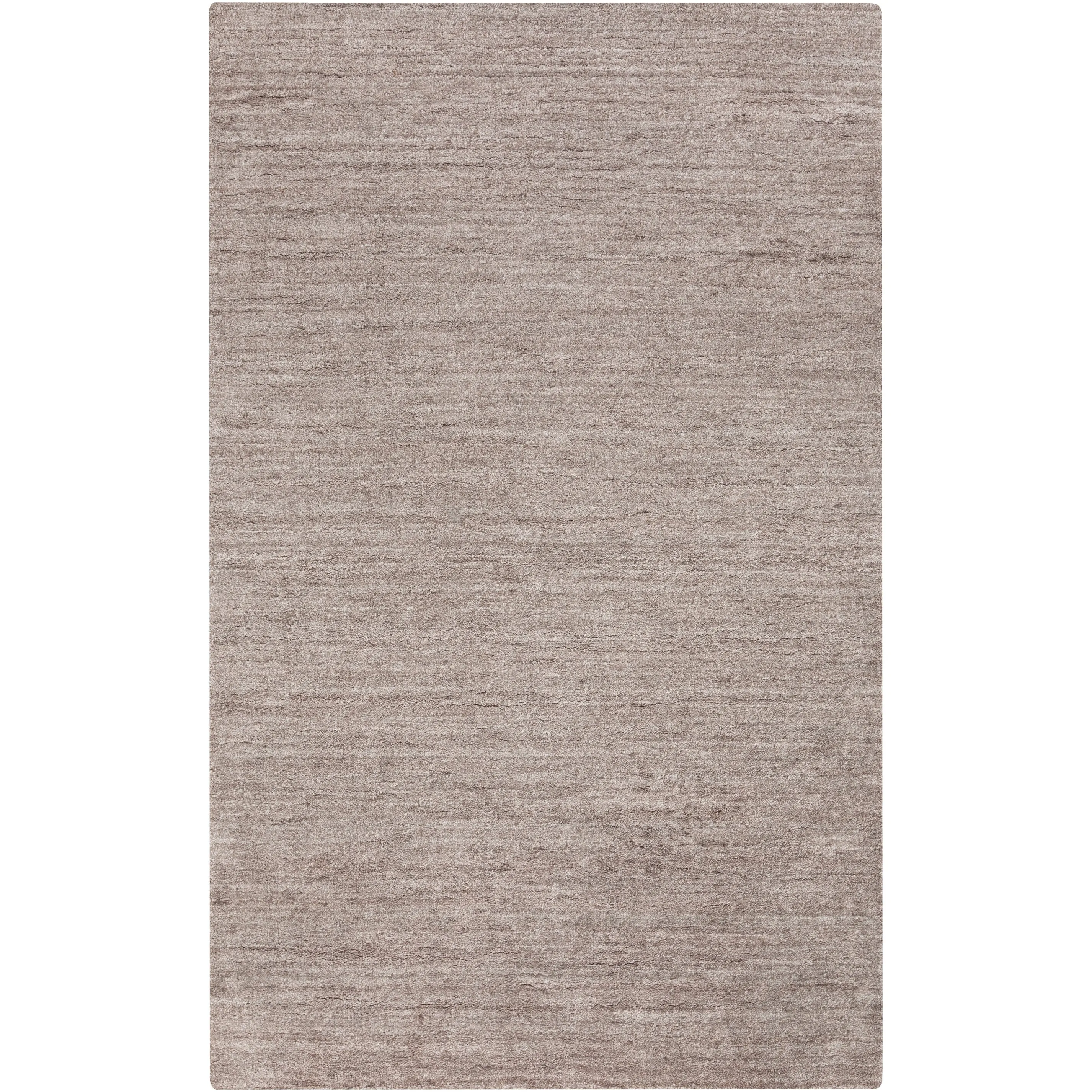 Hand-woven Dan Solid Viscose Area Rug