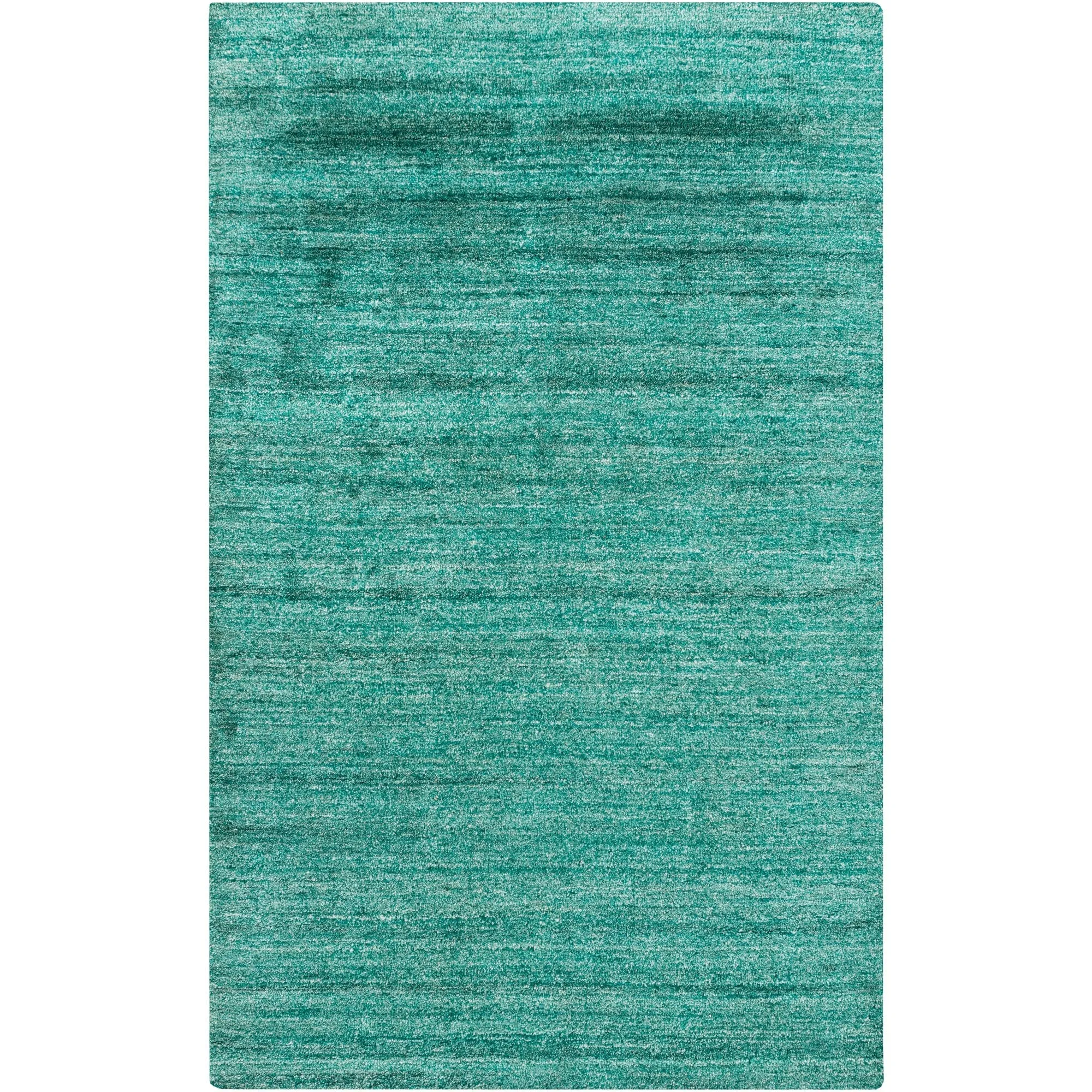 Hand-woven Dan Solid Viscose Area Rug