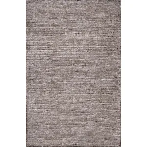 Hand-woven Dan Solid Viscose Area Rug