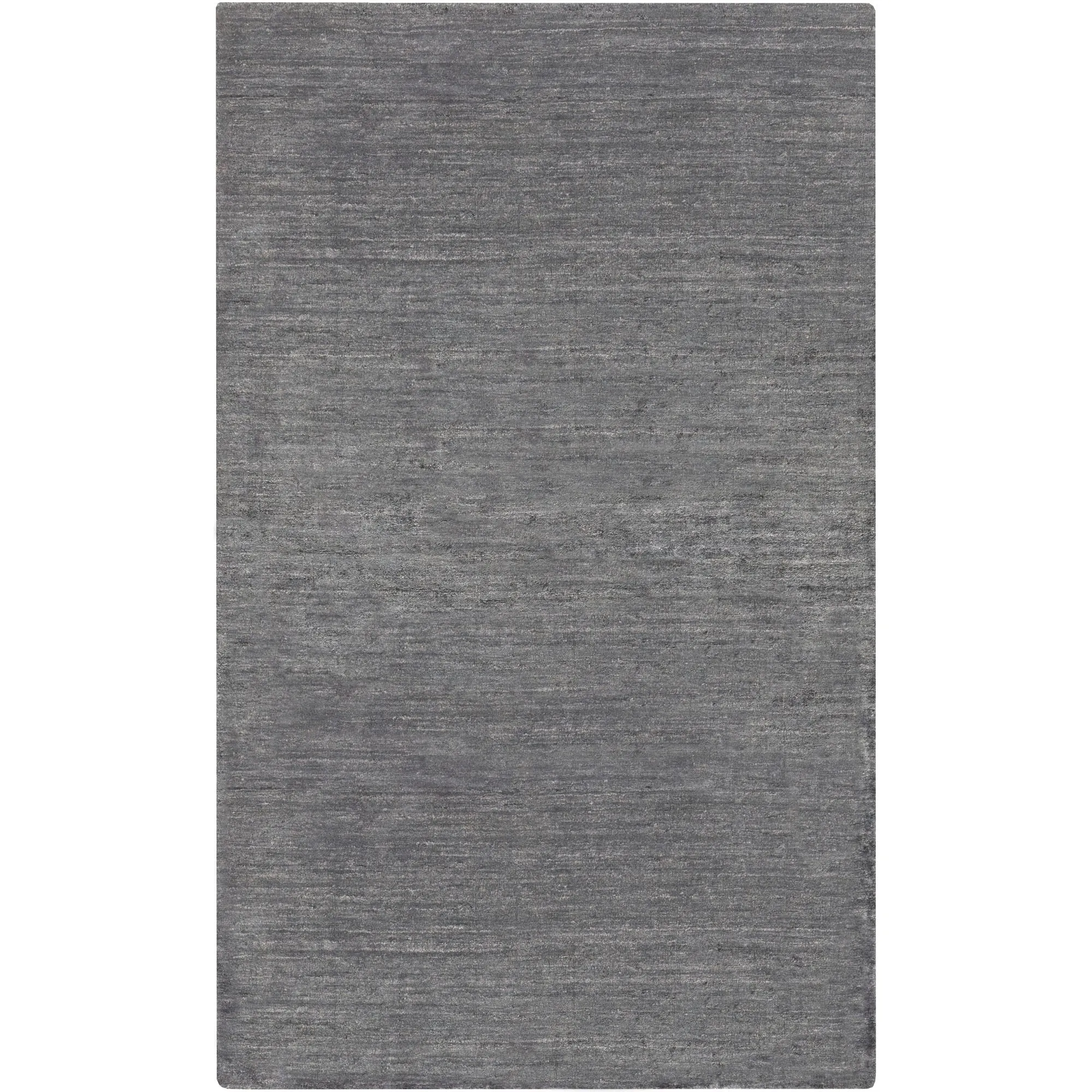 Hand-woven Dan Solid Viscose Area Rug