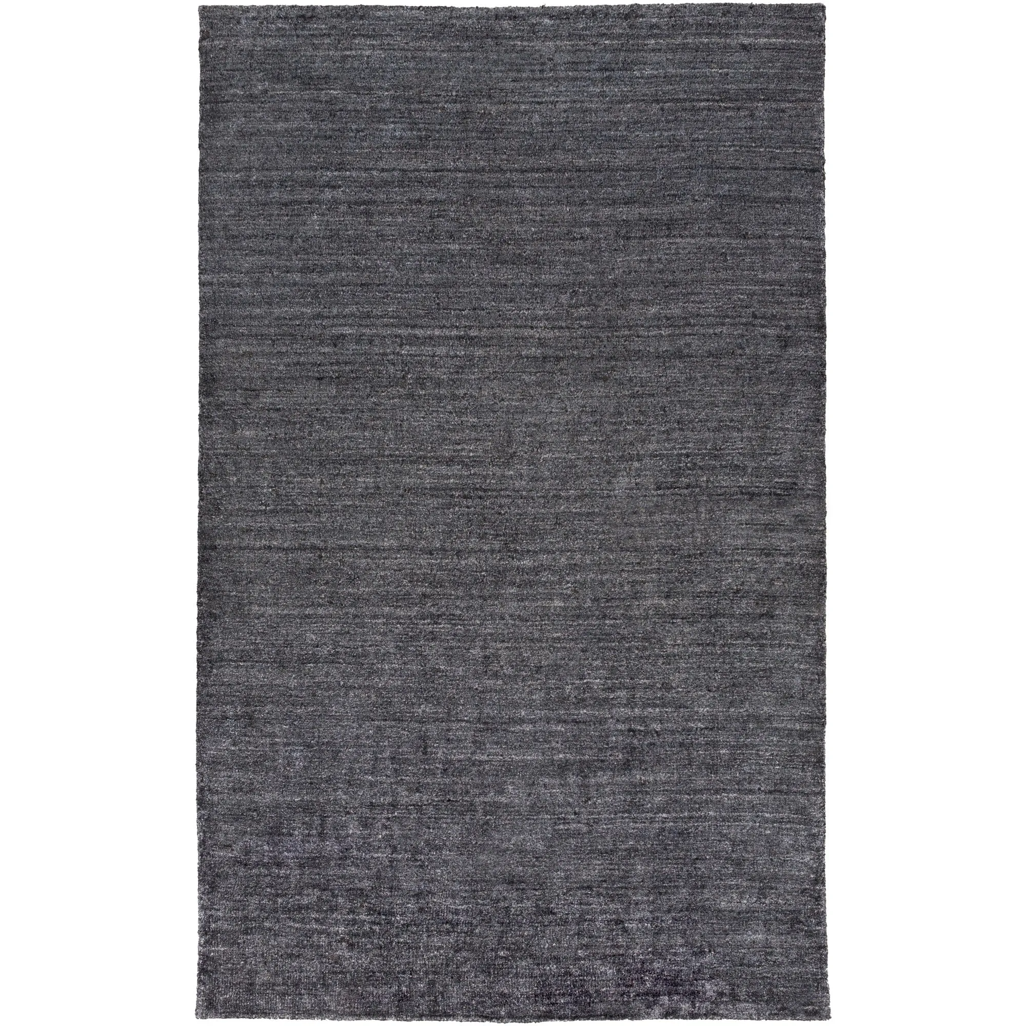 Hand-woven Dan Solid Viscose Area Rug