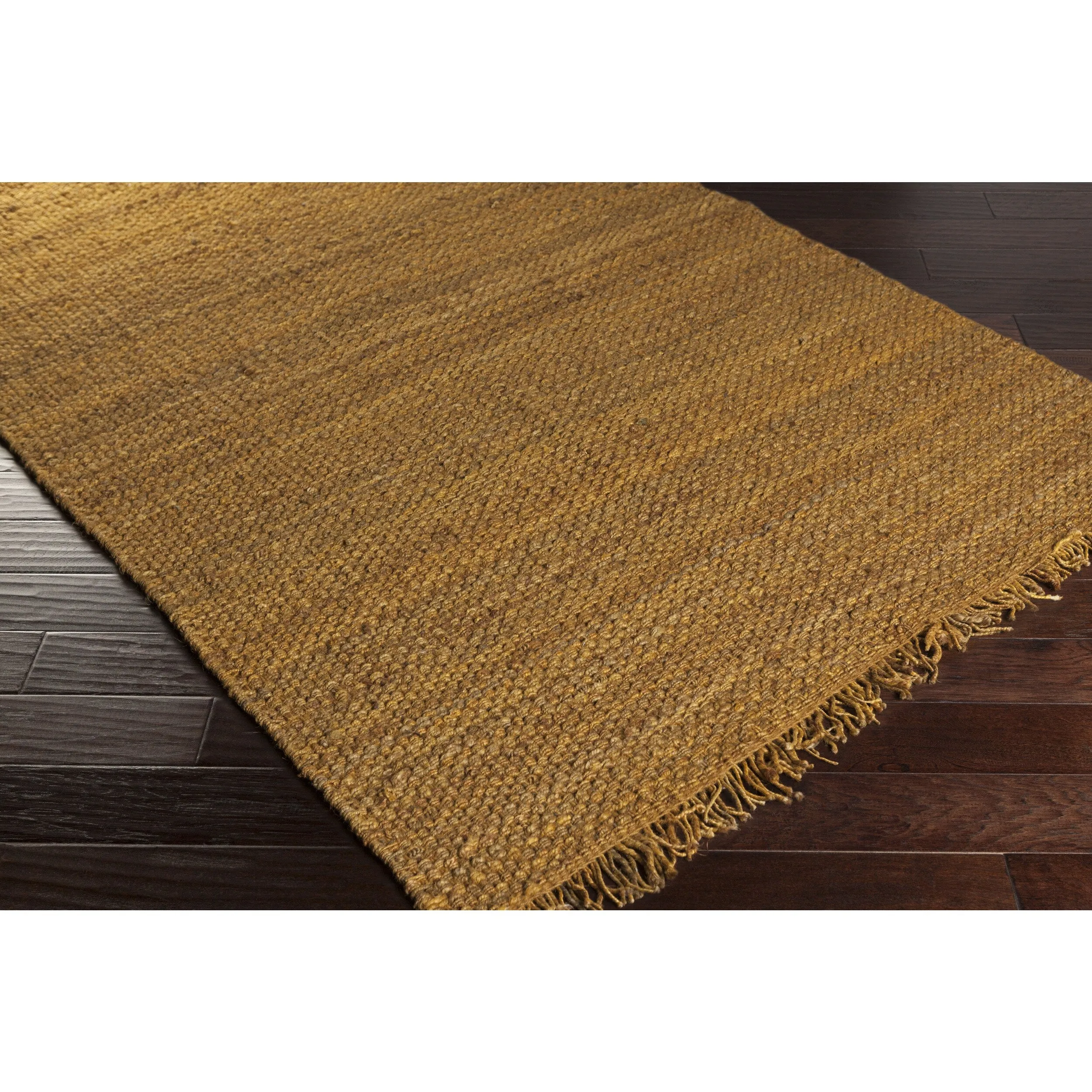 Hand-Woven Louth Solid Jute Rug