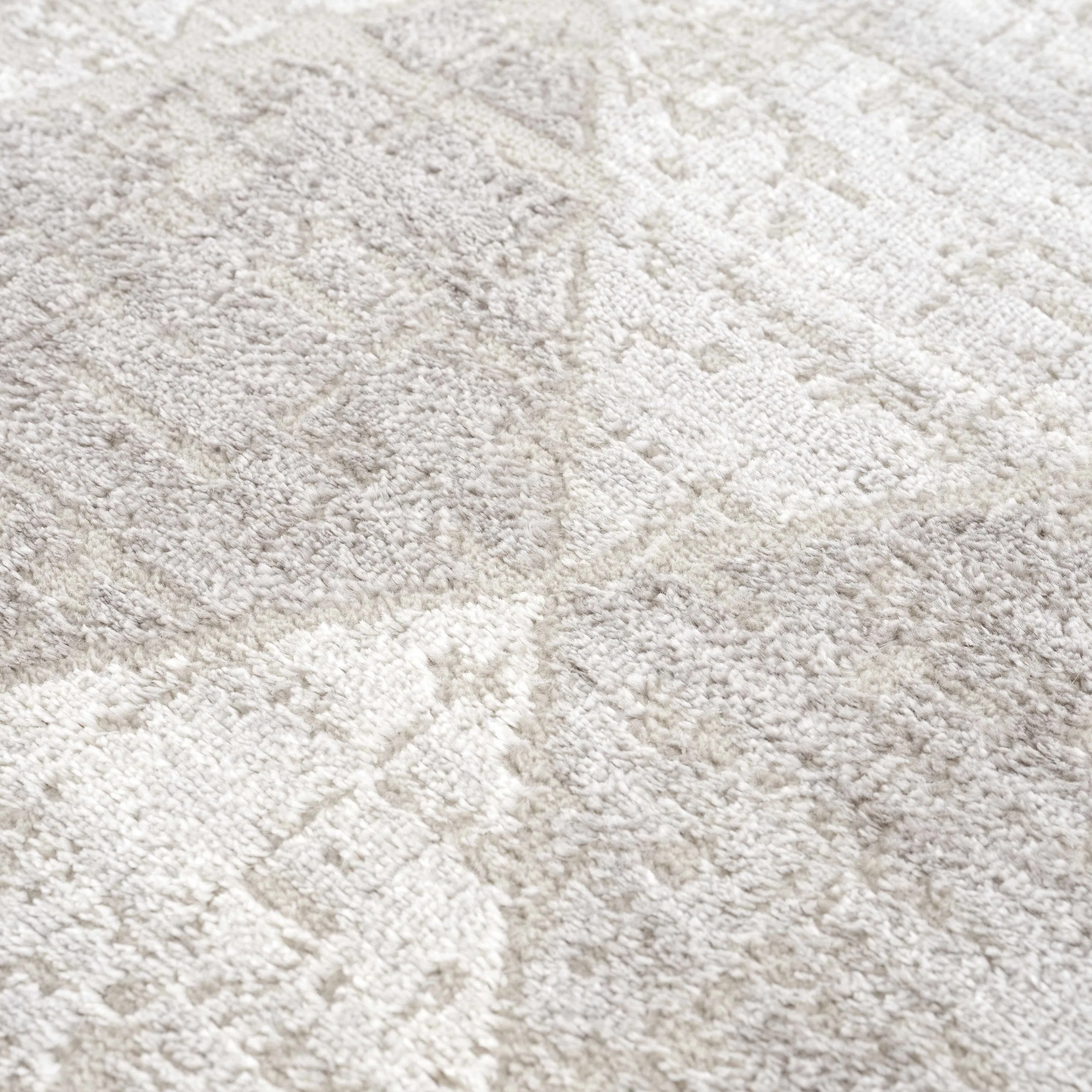 Hauteloom Calum Living Room. Bedroom Area Rug - Farmhouse - High Pile - Pink.Gray - 7'9 x 9'6