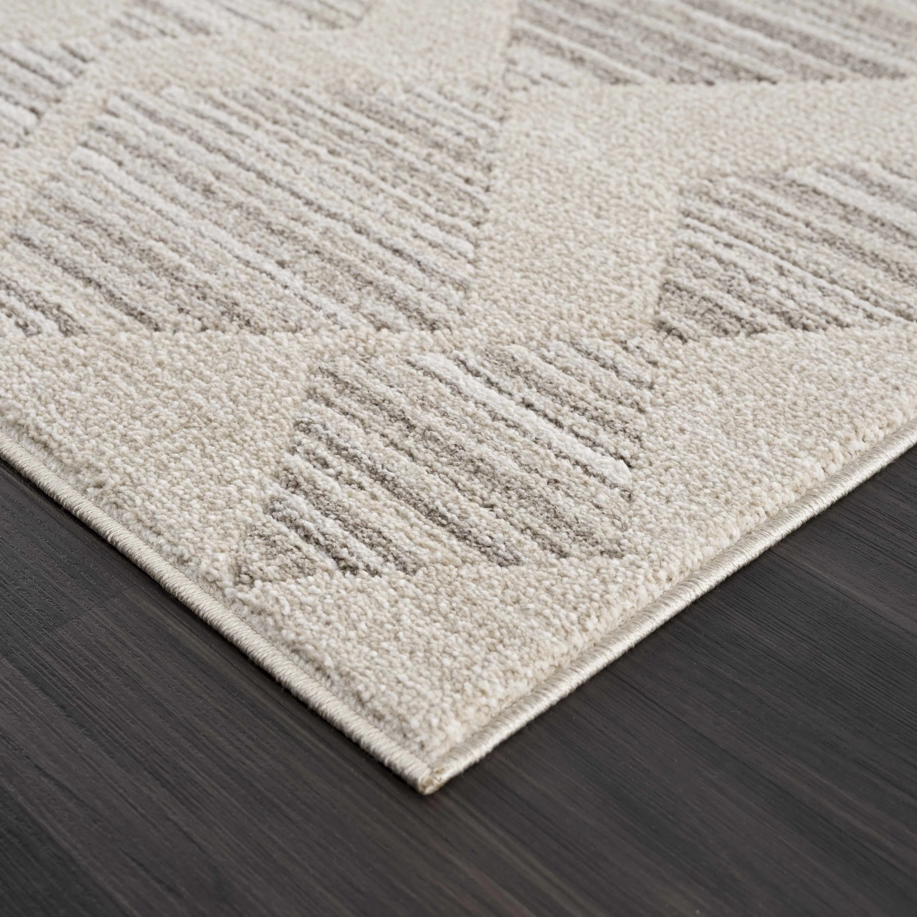 Hauteloom Casablanca Collection Bohemian Farmhouse High Pile Area Rug
