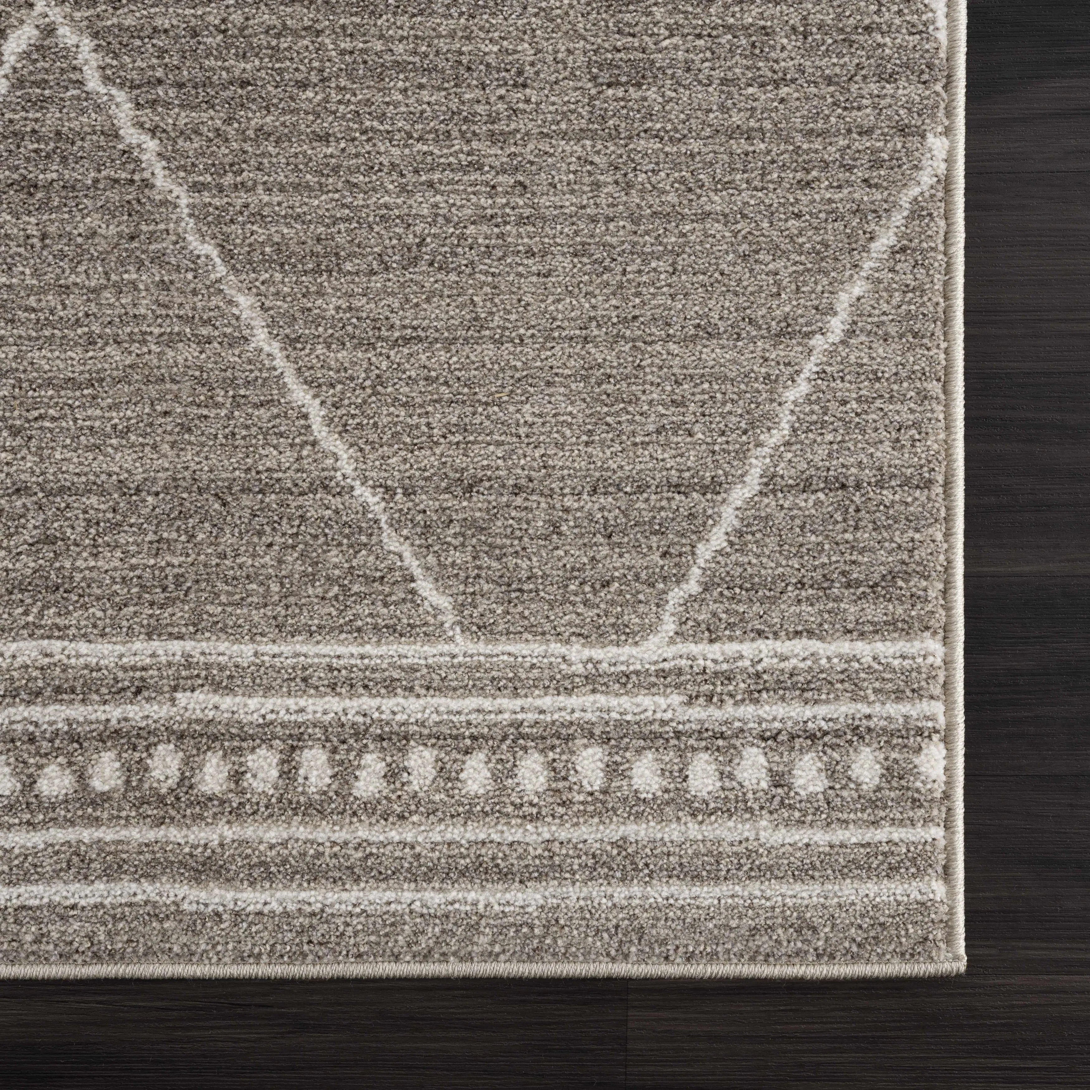 Hauteloom Casablanca Collection Bohemian Farmhouse High Pile Area Rug