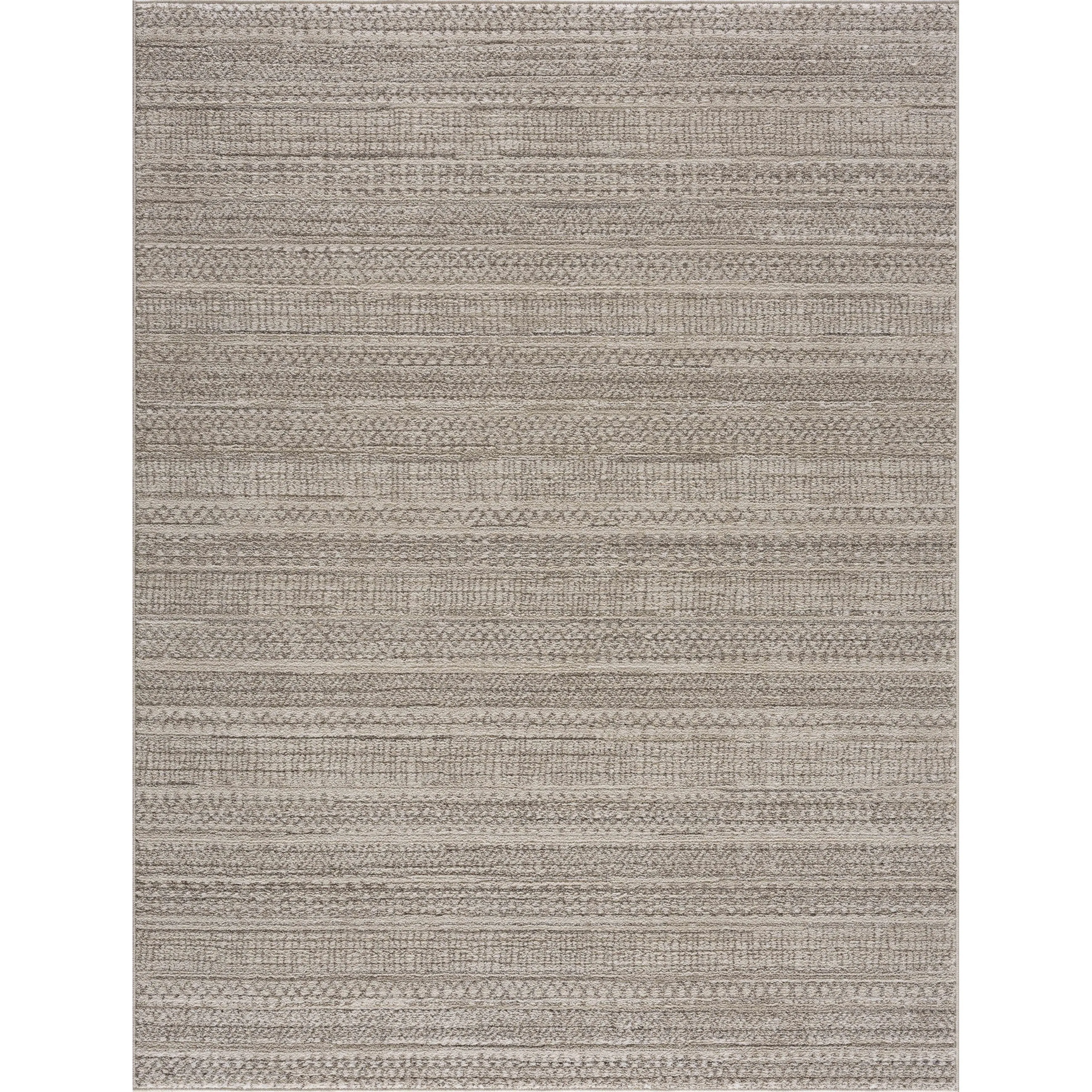 Hauteloom Casablanca Collection Bohemian Farmhouse High Pile Area Rug