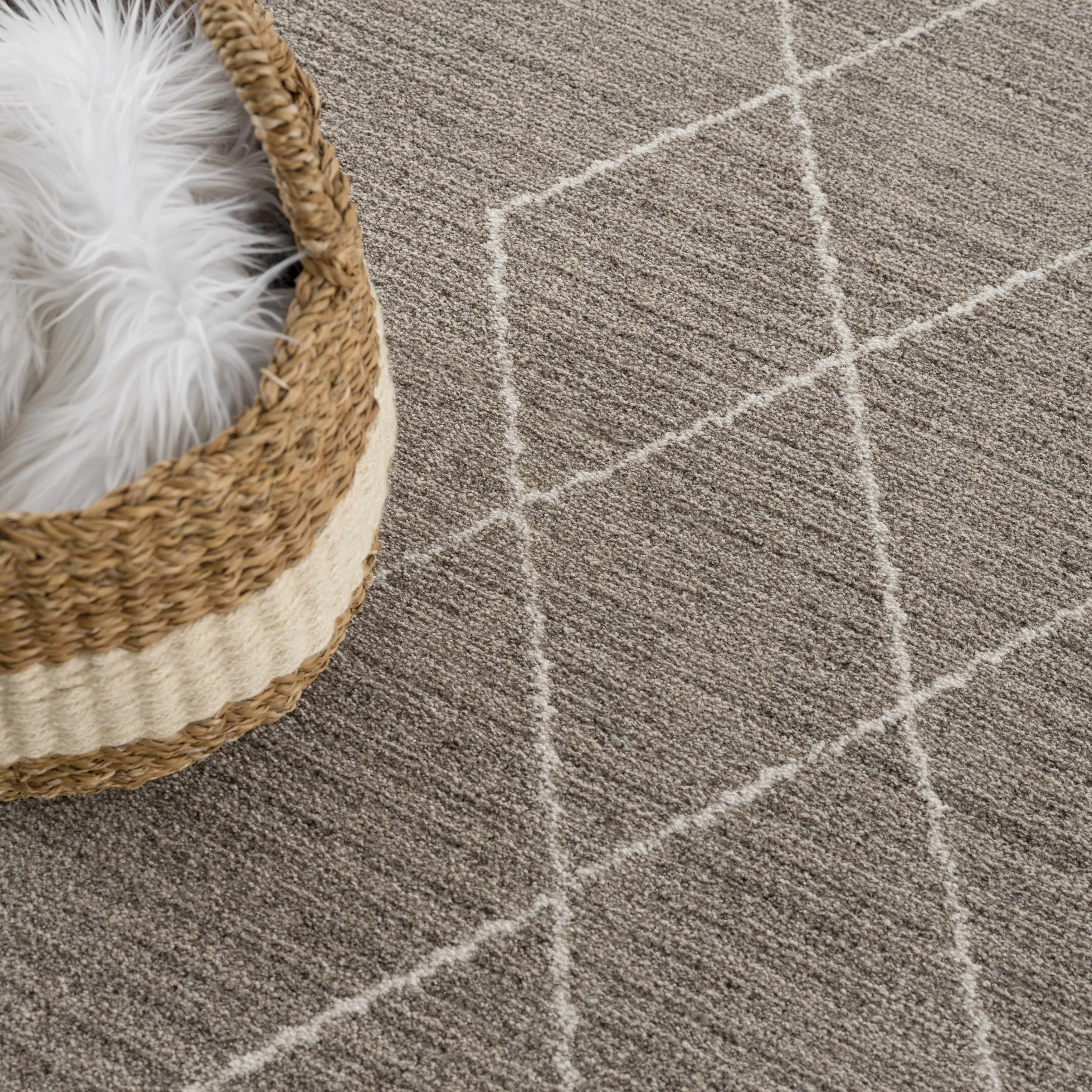 Hauteloom Casablanca Collection Bohemian Farmhouse High Pile Area Rug