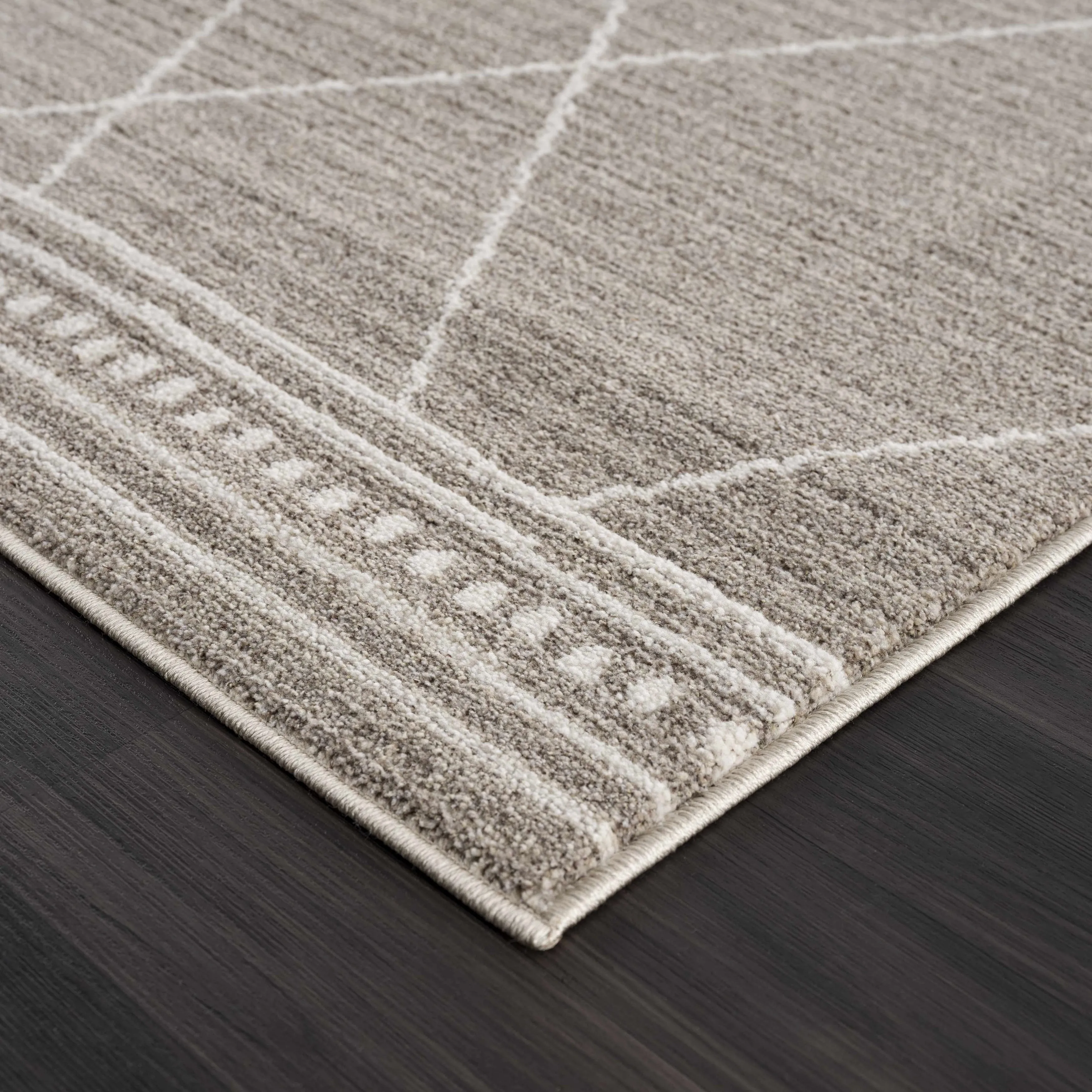 Hauteloom Casablanca Collection Bohemian Farmhouse High Pile Area Rug