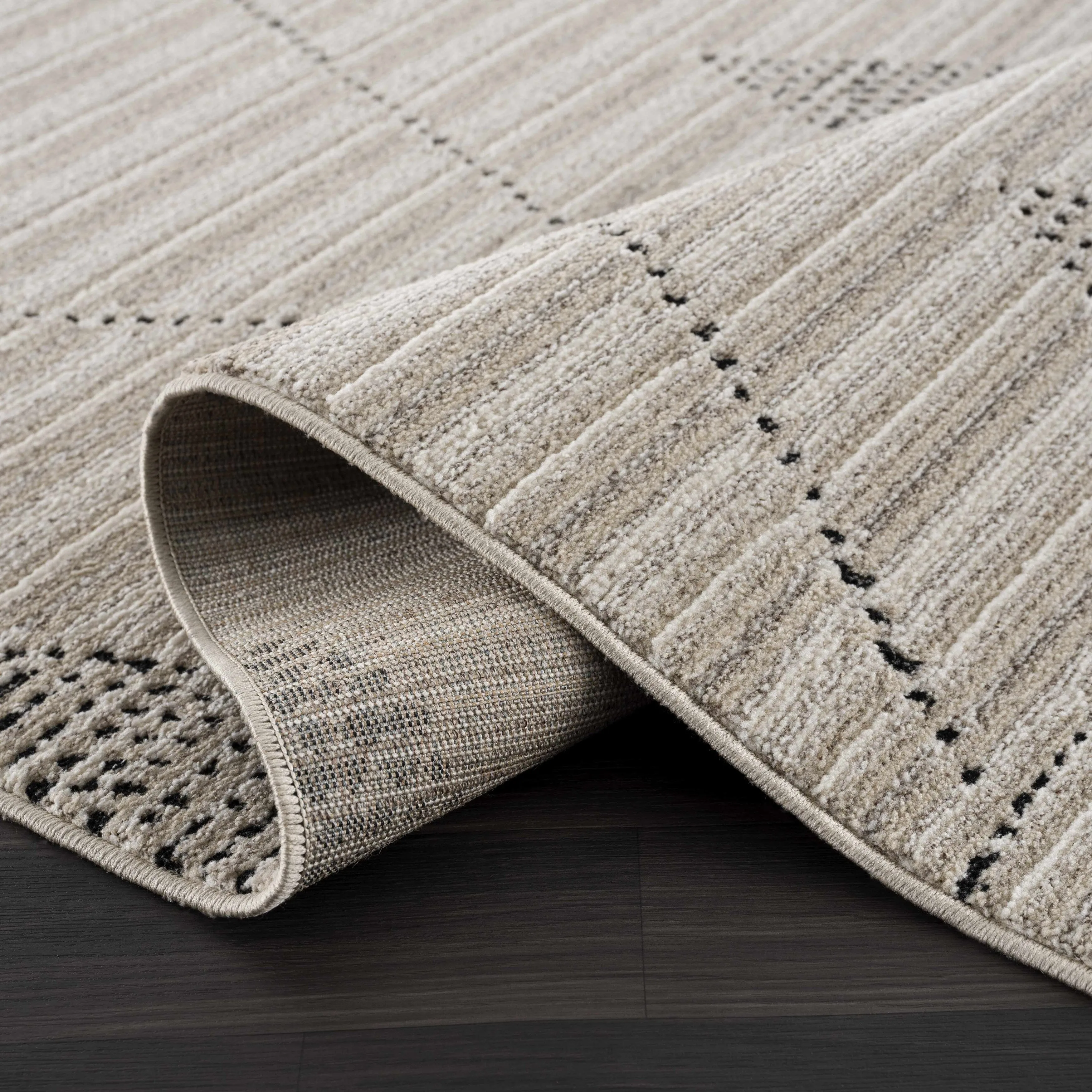 Hauteloom Casablanca Collection Bohemian Farmhouse High Pile Area Rug