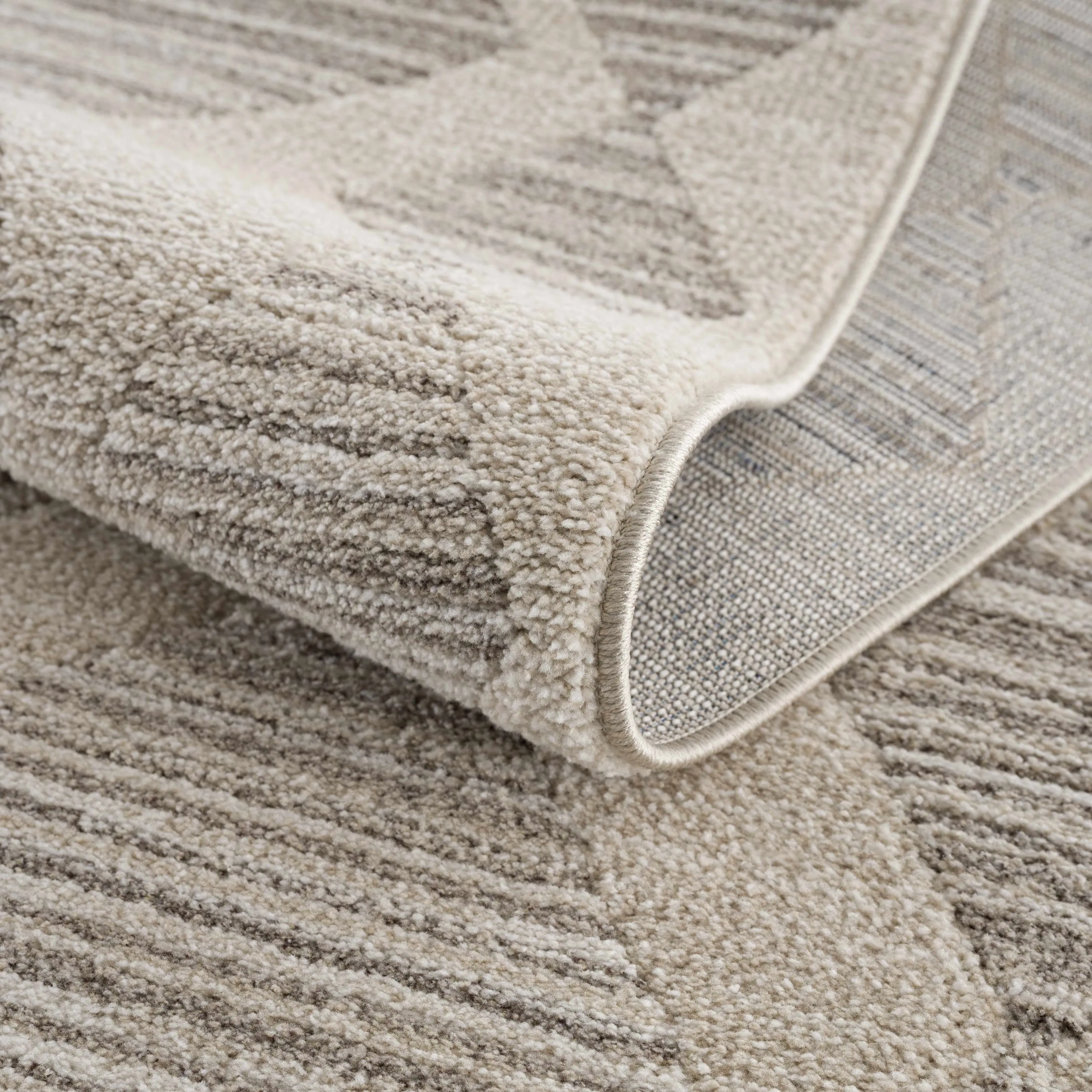 Hauteloom Casablanca Collection Bohemian Farmhouse High Pile Area Rug