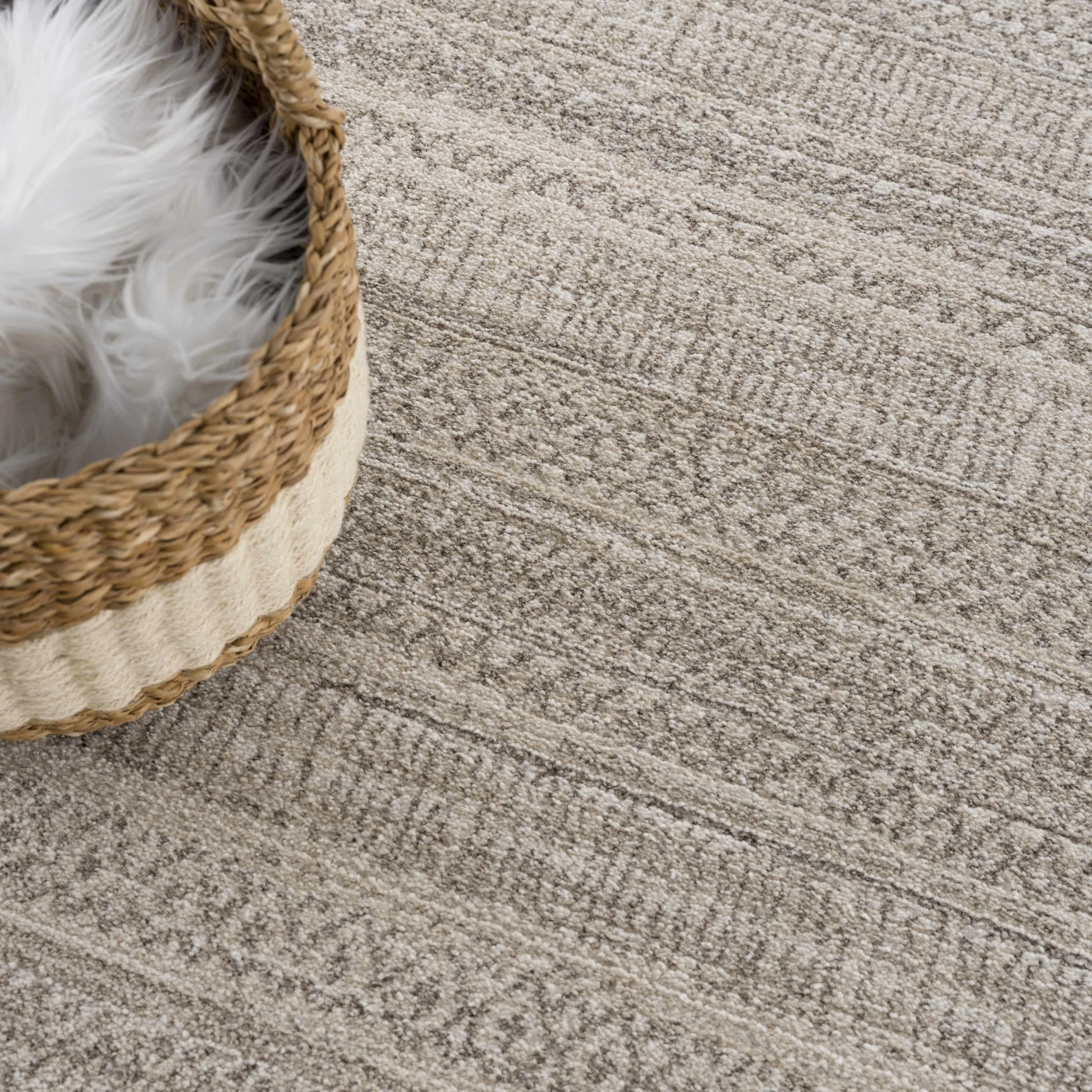 Hauteloom Casablanca Collection Bohemian Farmhouse High Pile Area Rug