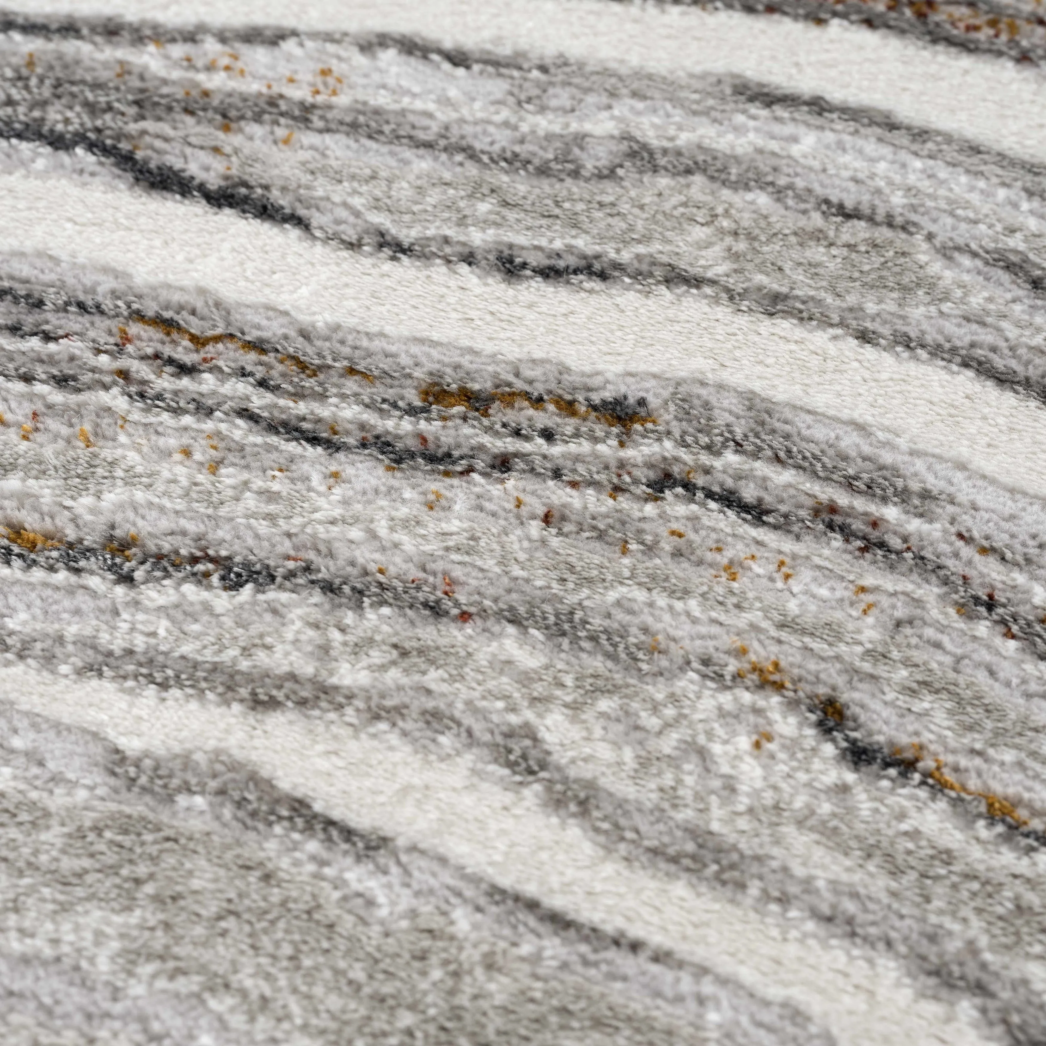 Hauteloom Liverpool Living Room. Bedroom Area Rug - Contemporary - Cream.Green - 7'10 x 10'