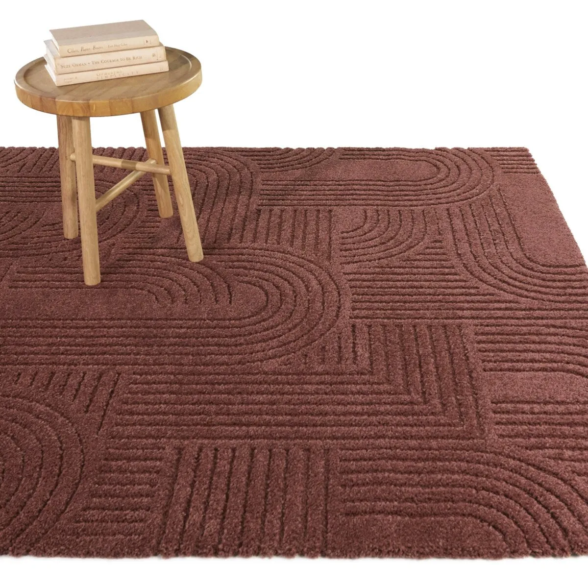 Hazen Modern Striped Area Rug