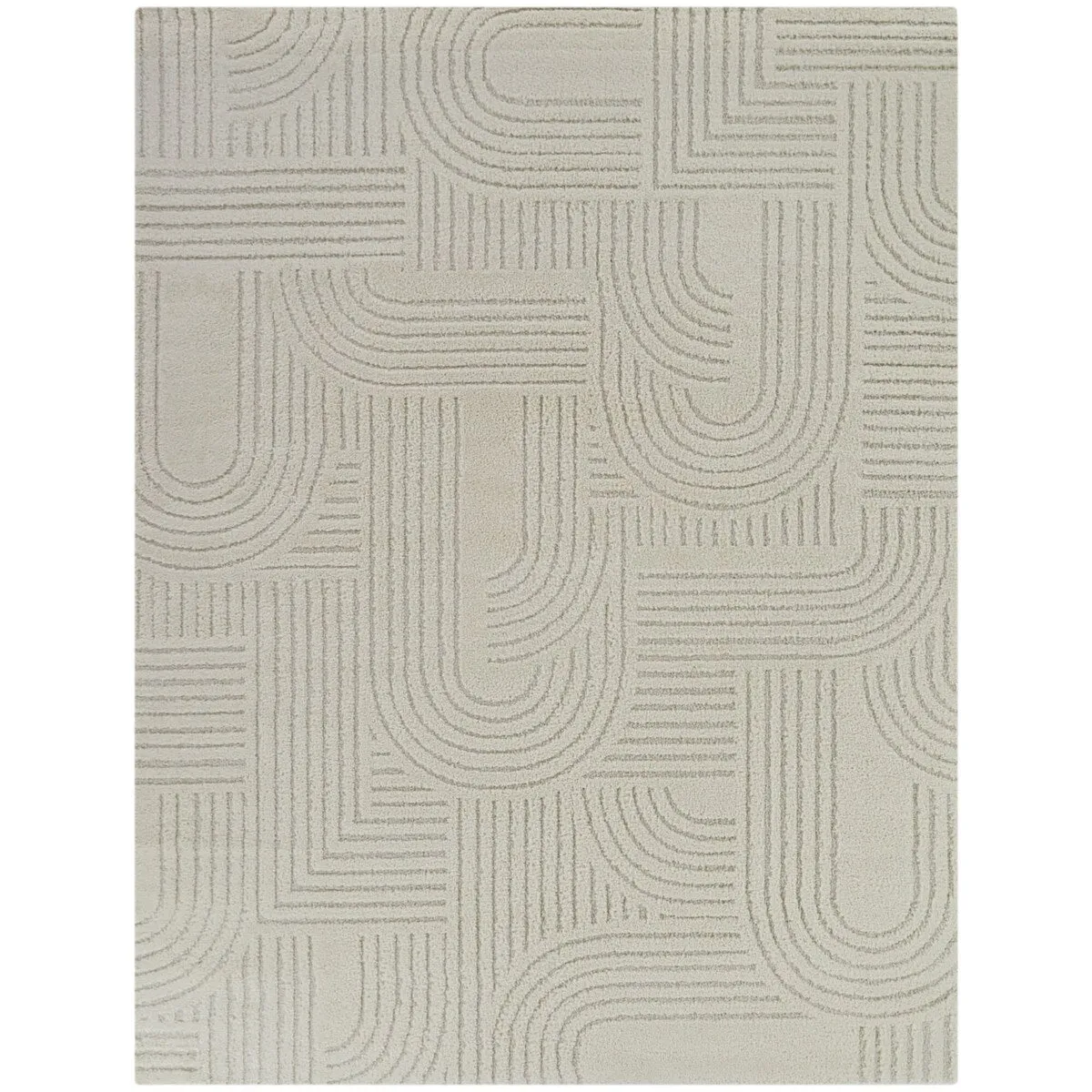 Hazen Modern Striped Area Rug