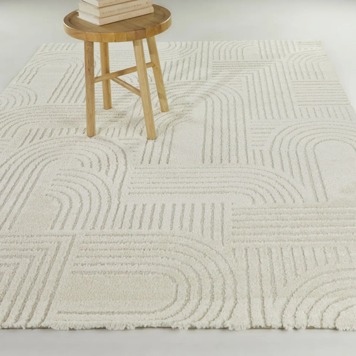 Hazen Modern Striped Area Rug