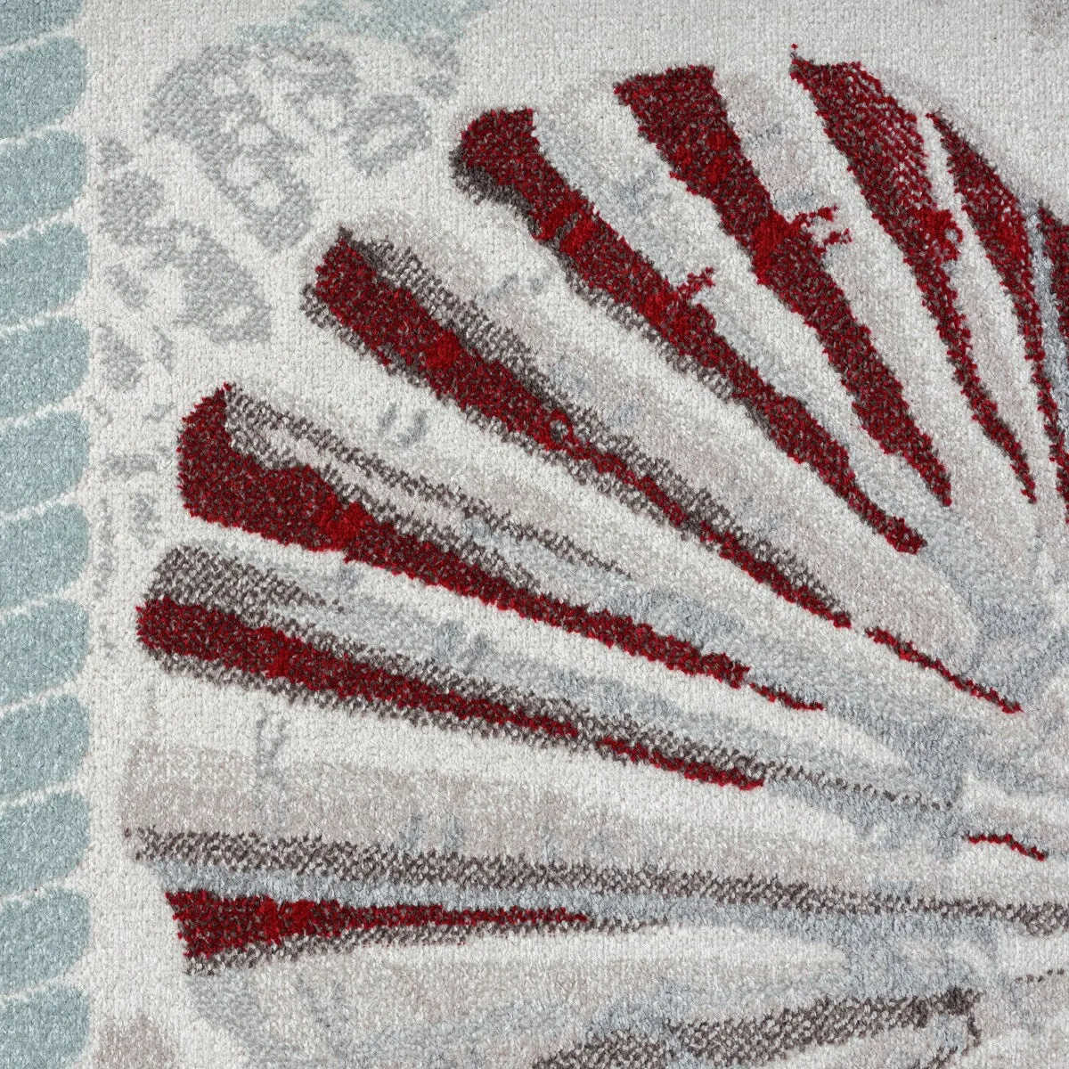 Home Dynamix Marine Sea Shells Coastal Starfish Indoor/Outdoor Area Rug