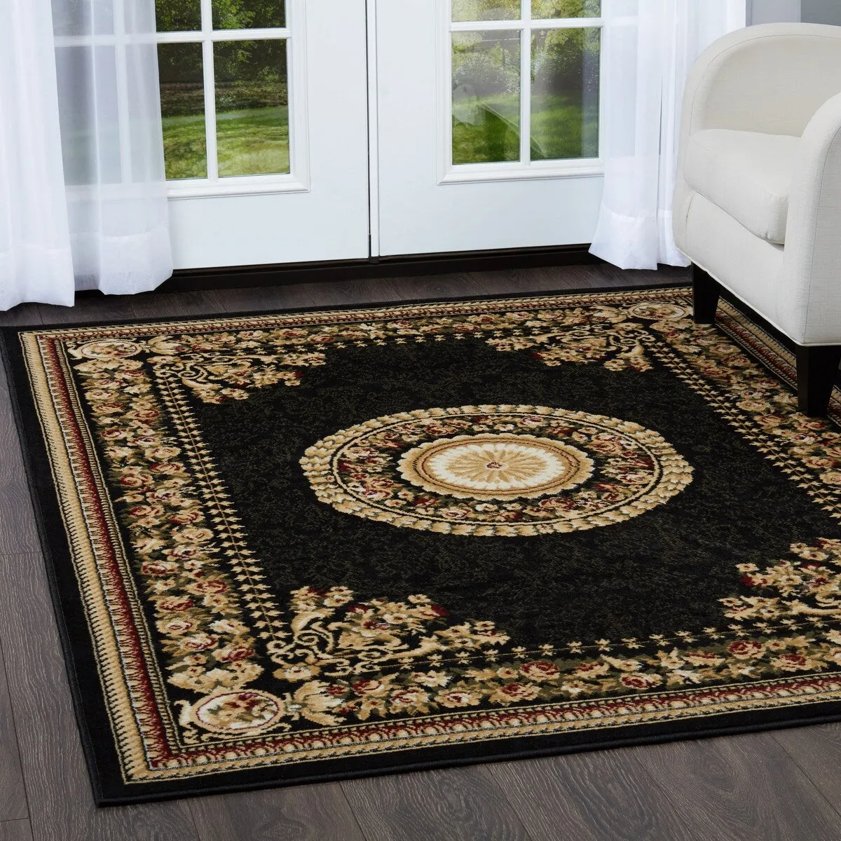 Home Dynamix Optimum Athens Traditional Border Area Rug