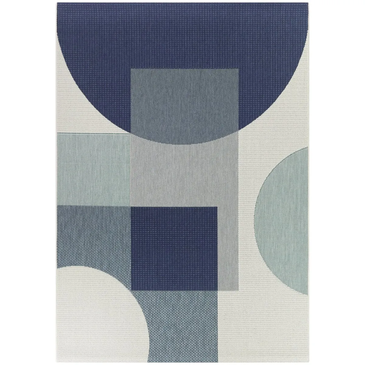 Hopper Modern Geometric Indoor/Outdoor Area Rug