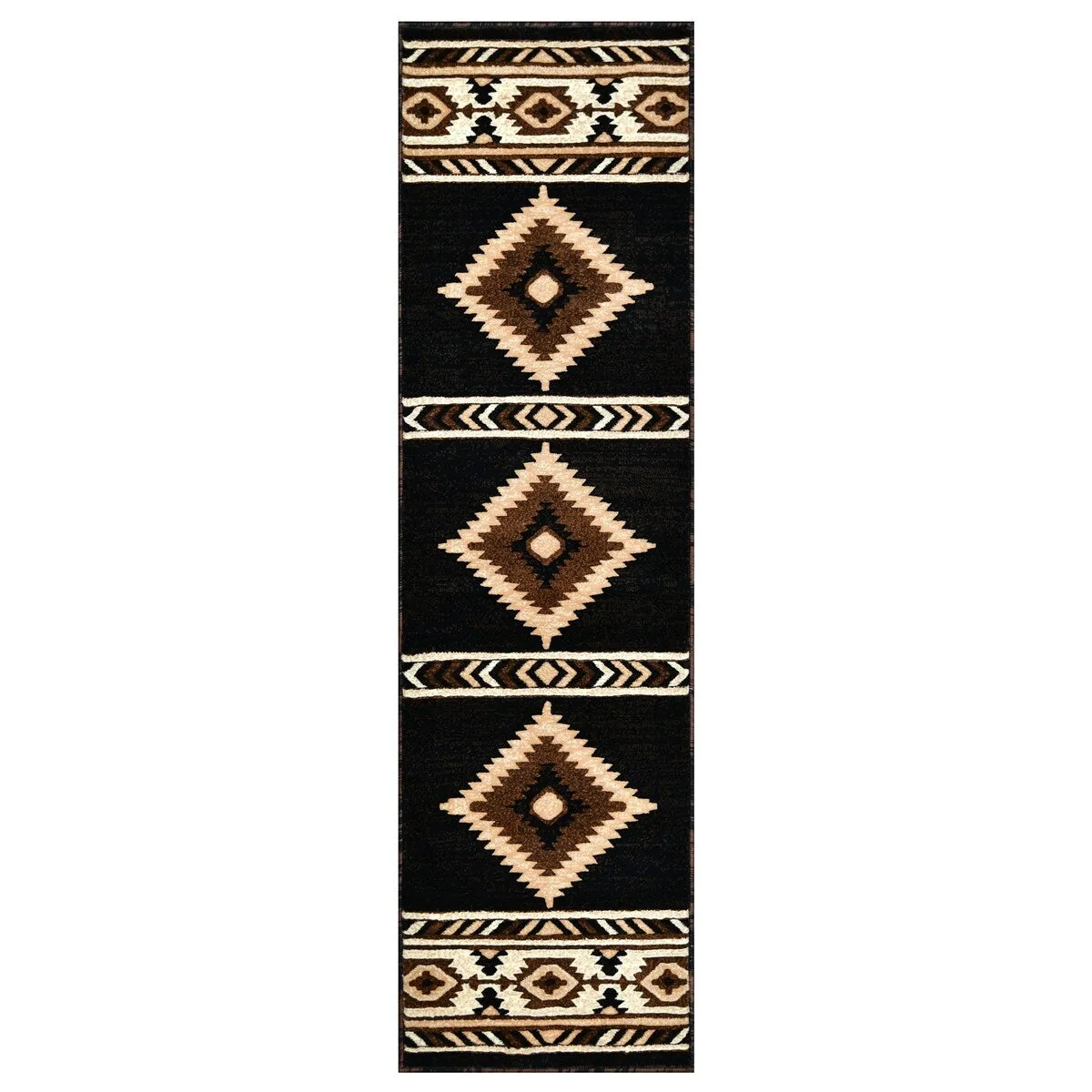 HR Southwestern Rugs for Cabin Tribal Medallion Carpet for Livingroom