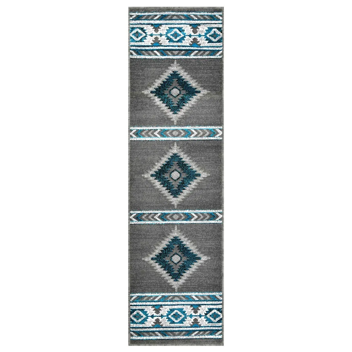 HR Southwestern Rugs for Cabin Tribal Medallion Carpet for Livingroom