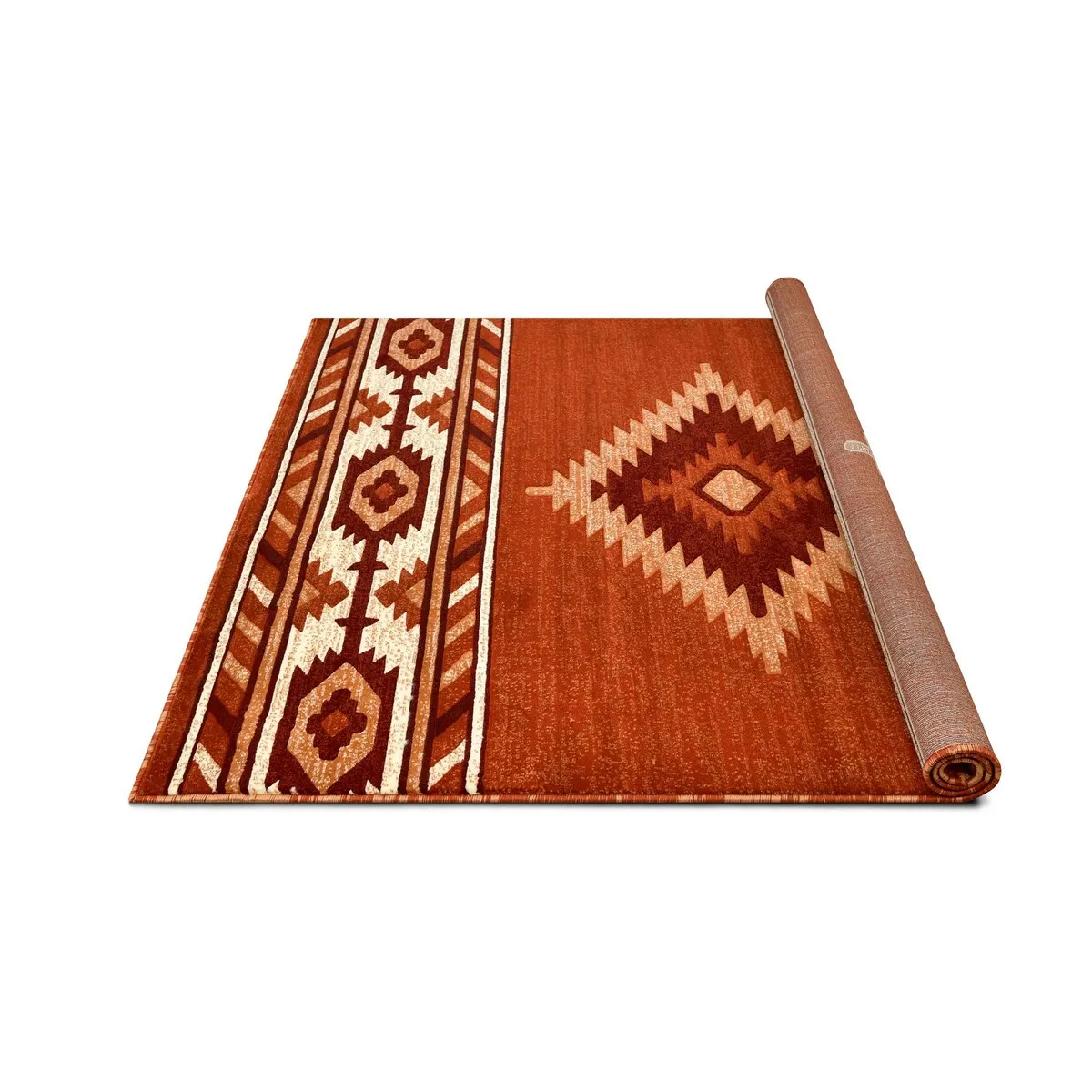 HR Southwestern Rugs for Cabin Tribal Medallion Carpet for Livingroom