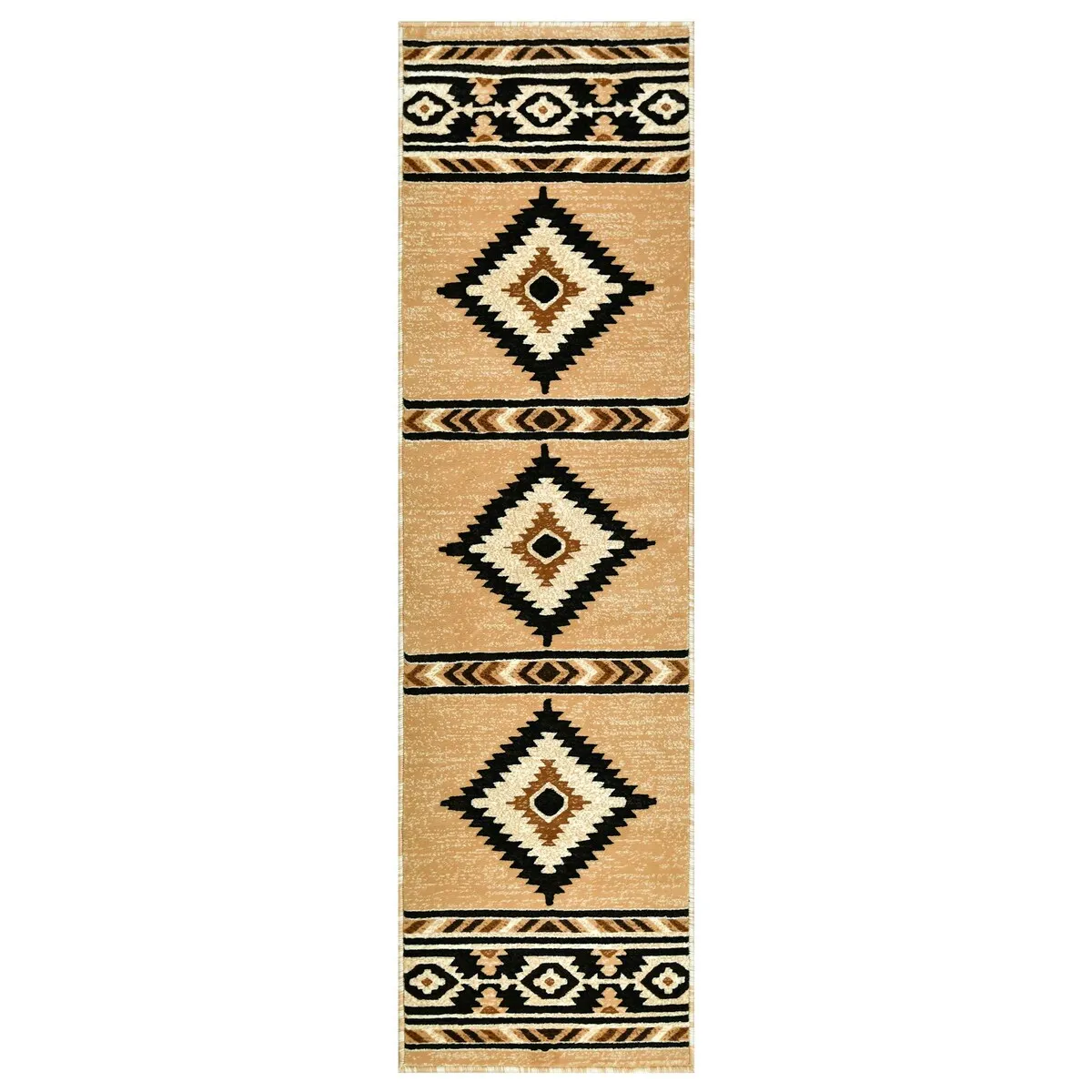 HR Southwestern Rugs for Cabin Tribal Medallion Carpet for Livingroom