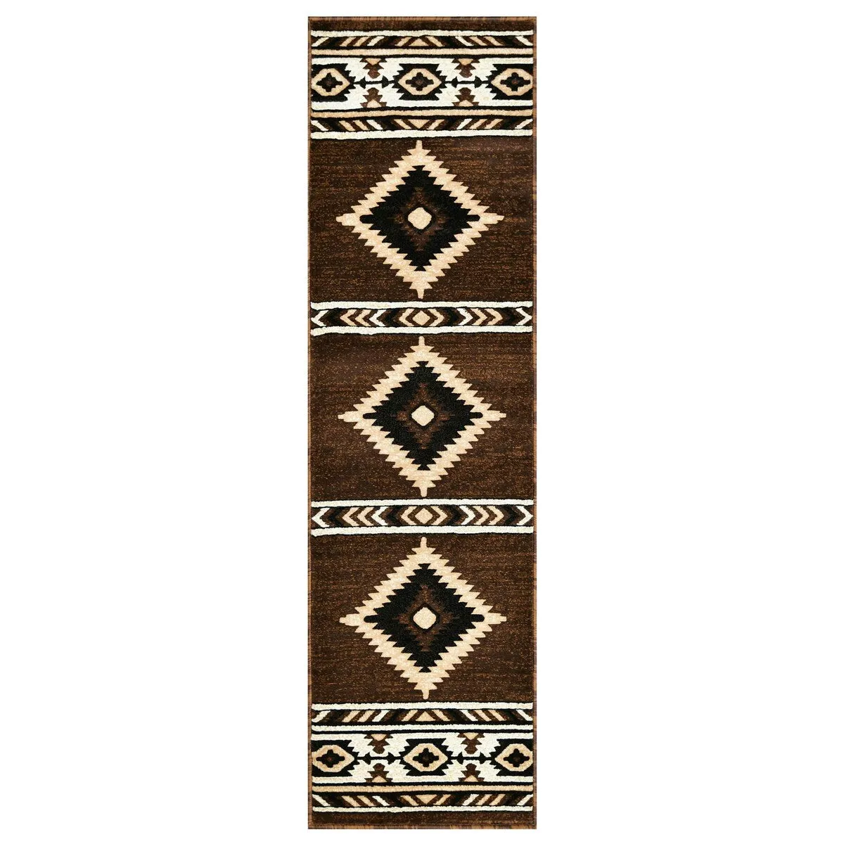 HR Southwestern Rugs for Cabin Tribal Medallion Carpet for Livingroom