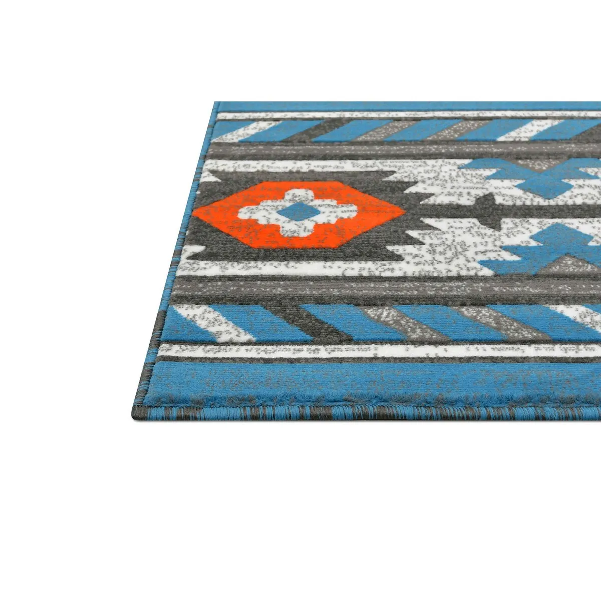 HR Southwestern Rugs for Cabin Tribal Medallion Carpet for Livingroom
