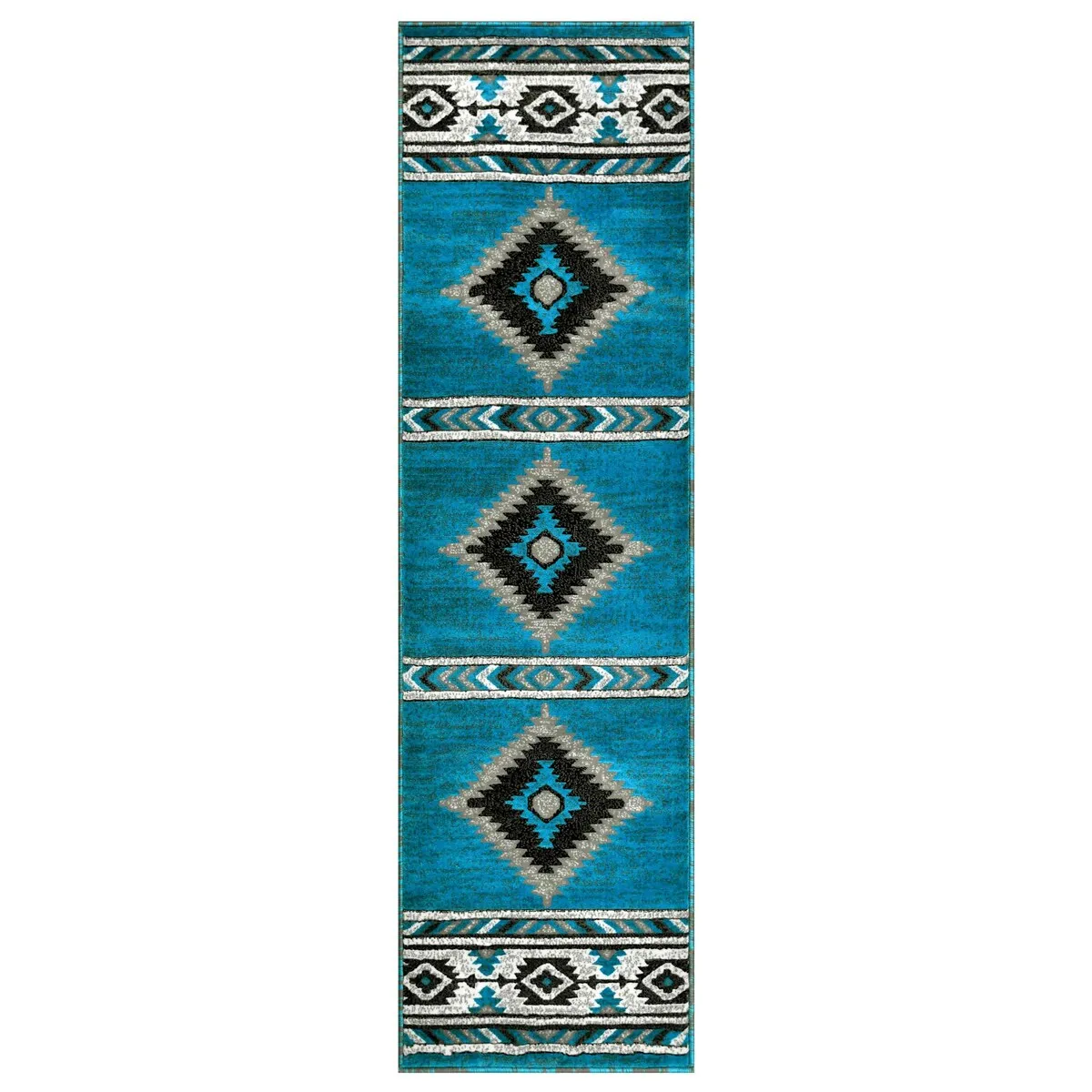 HR Southwestern Rugs for Cabin Tribal Medallion Carpet for Livingroom