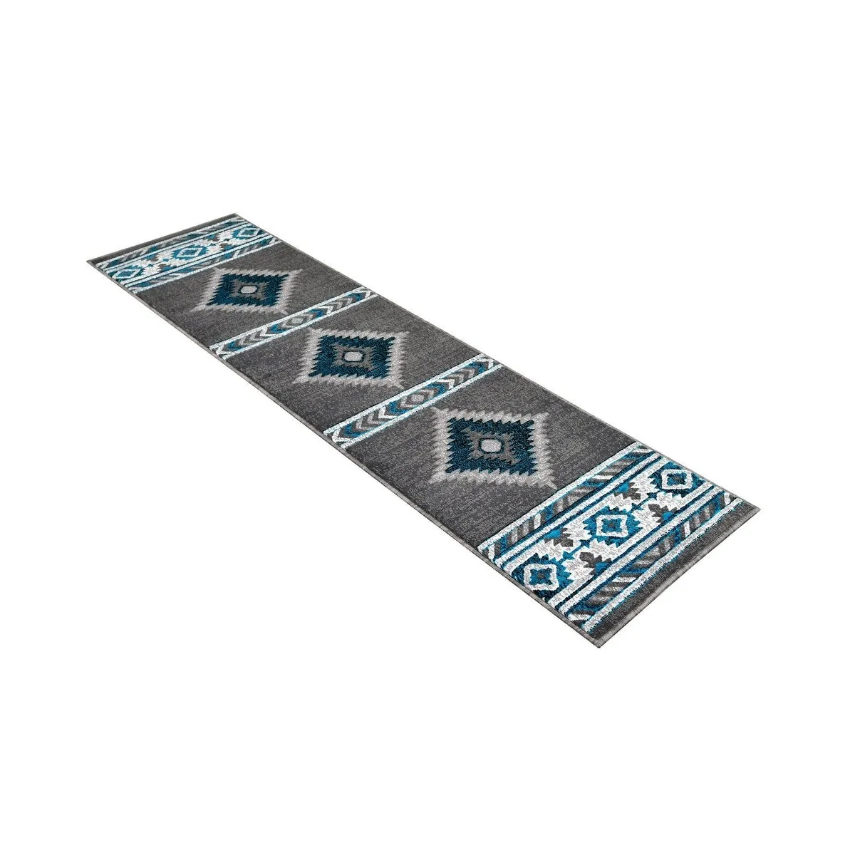 HR Southwestern Rugs for Cabin Tribal Medallion Carpet for Livingroom
