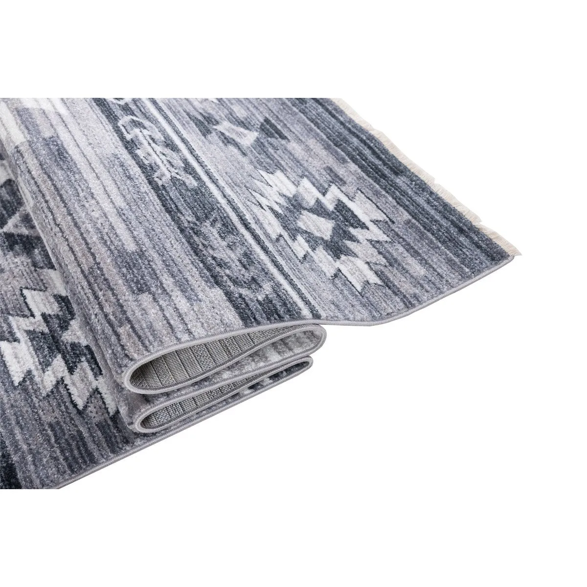 HR Southwestern Rugs Inspired Modern Faded Tribal Floor cover. Super soft and plush