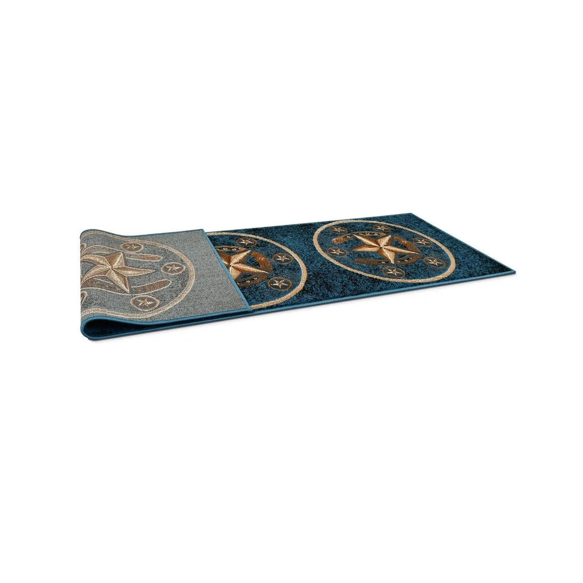 HR Texas Star. Cowboy Area Rug Texas Western Star Rustic