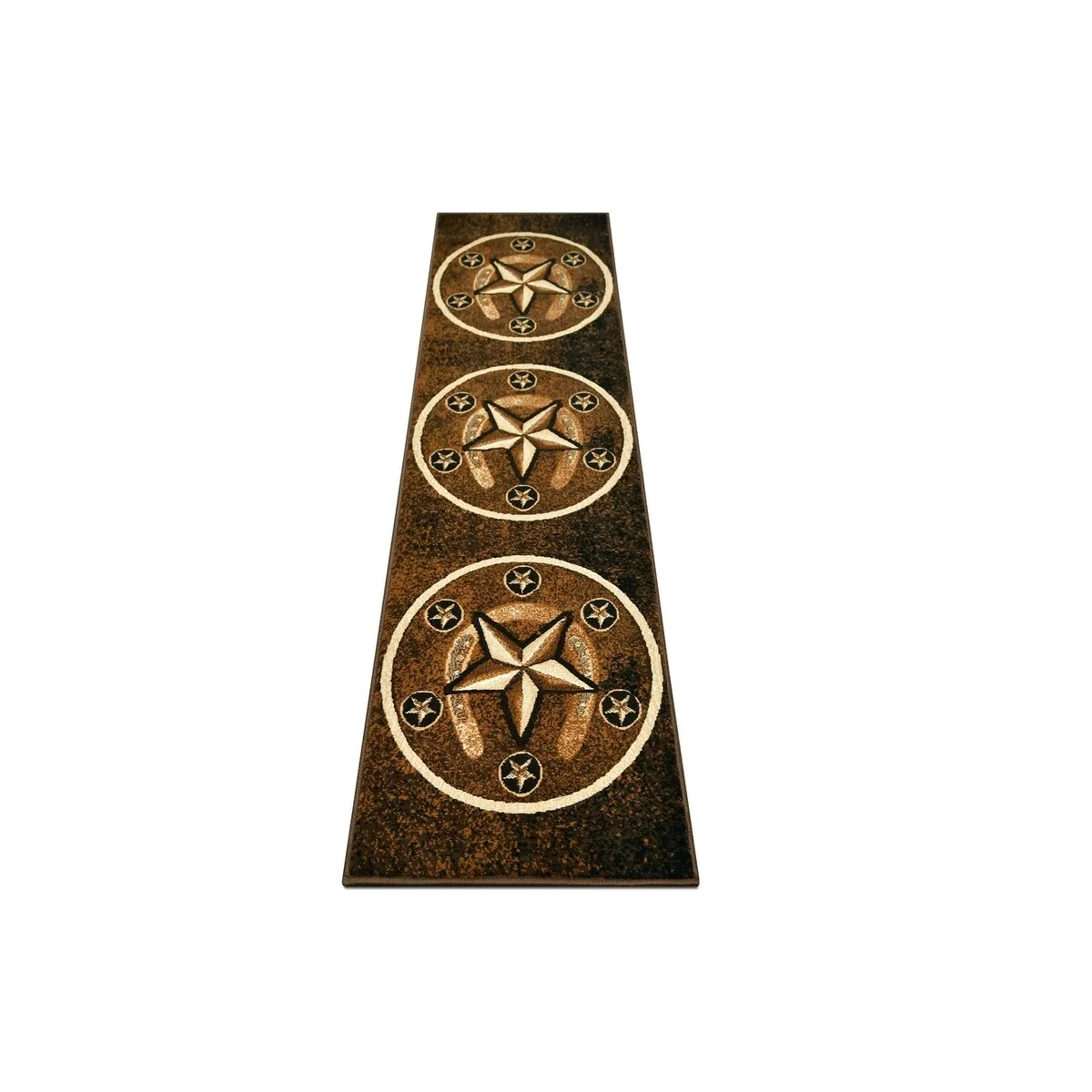 HR Texas Star. Cowboy Area Rug Texas Western Star Rustic