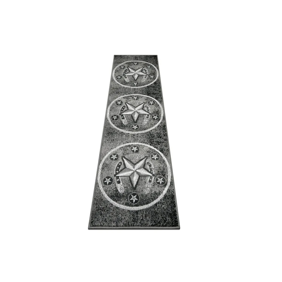 HR Texas Star. Cowboy Area Rug Texas Western Star Rustic