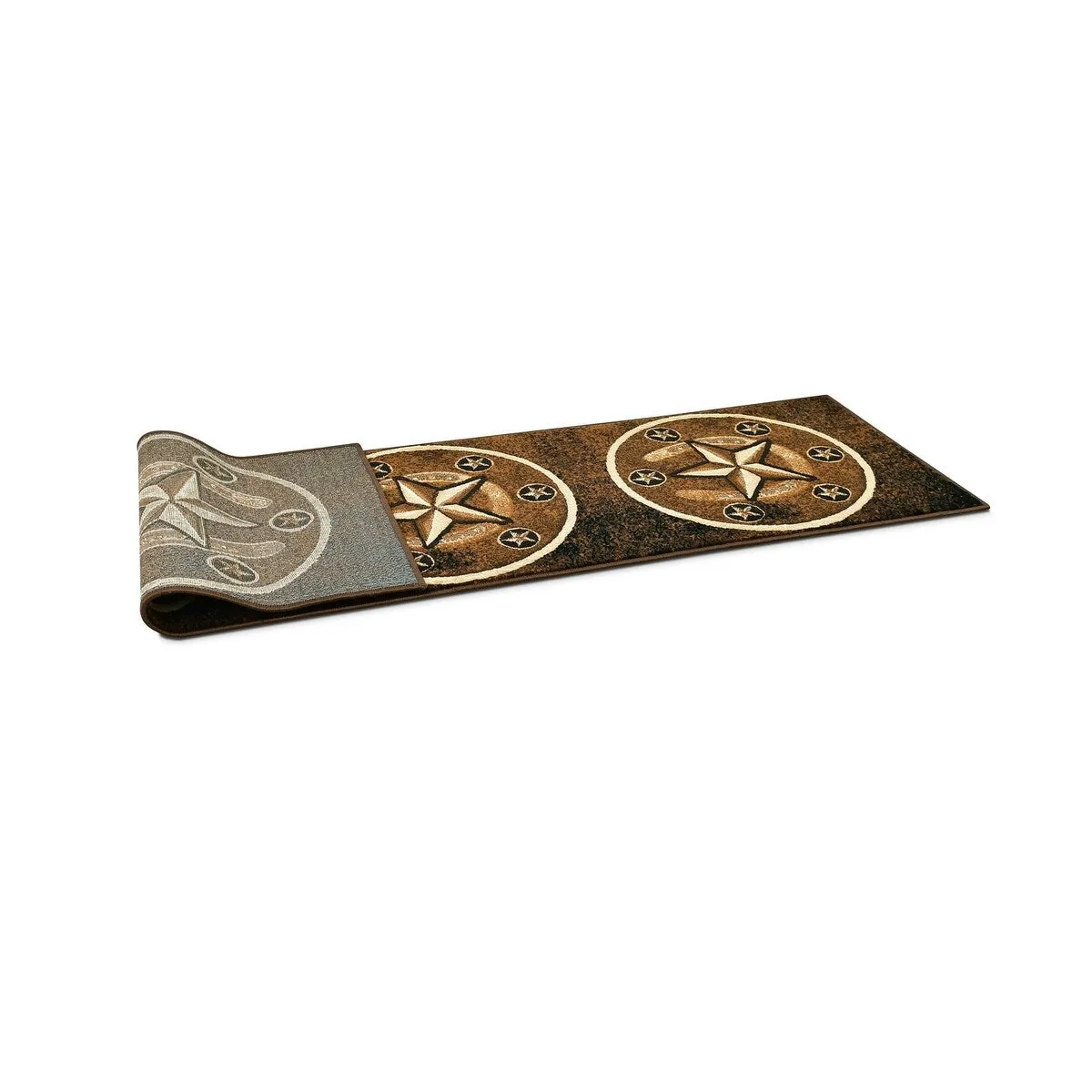 HR Texas Star. Cowboy Area Rug Texas Western Star Rustic