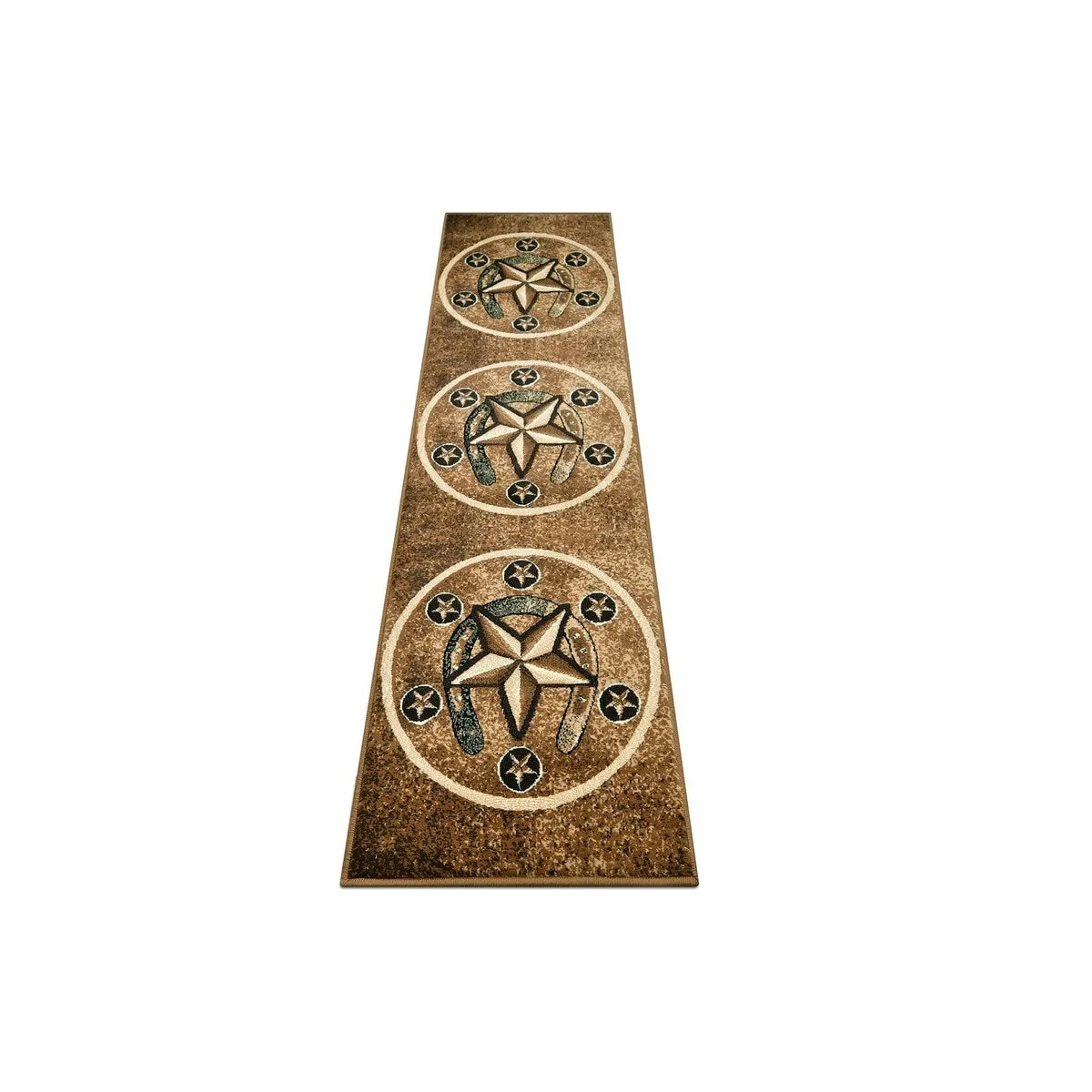 HR Texas Star. Cowboy Area Rug Texas Western Star Rustic