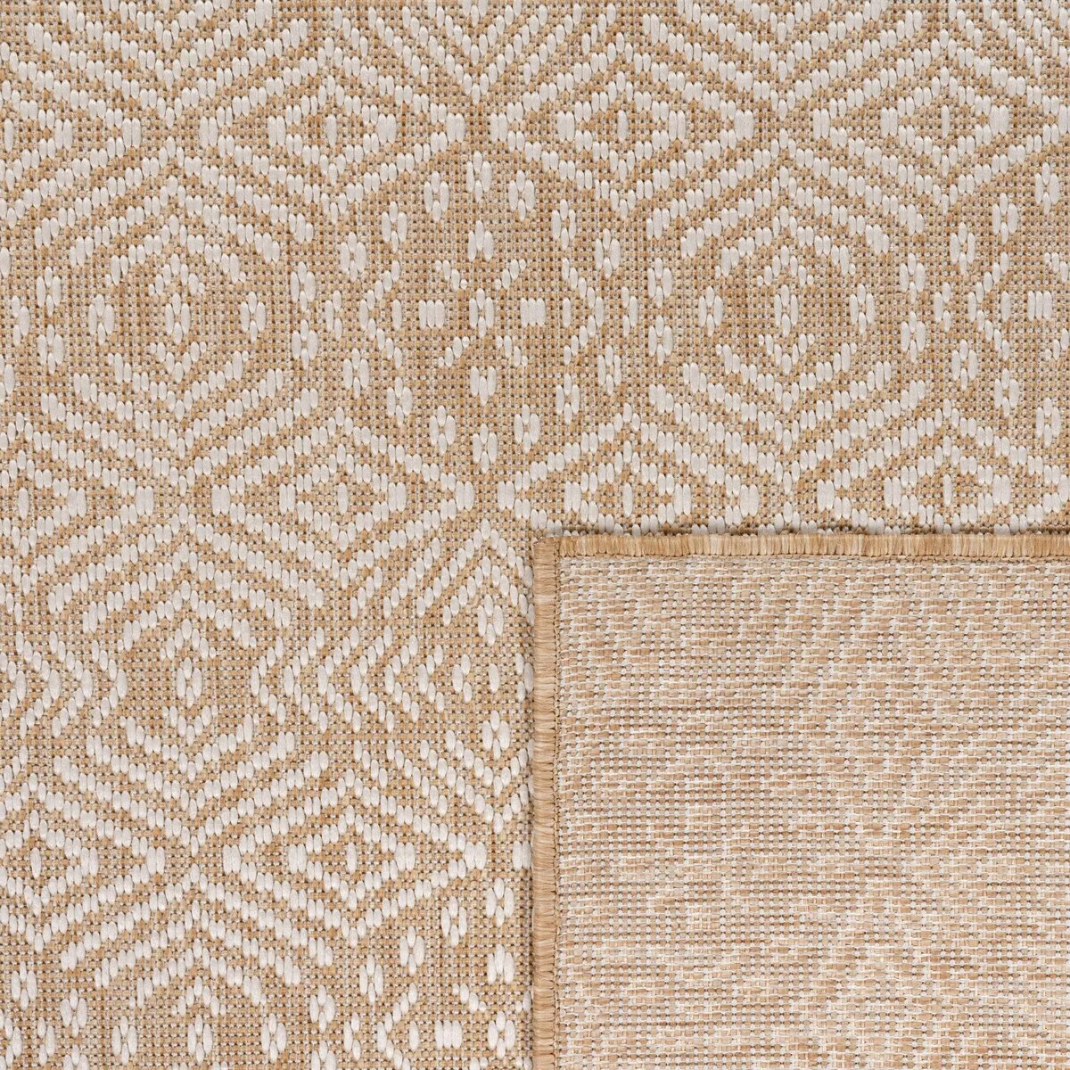 Indoor & Outdoor Rug with Modern Aztec Pattern